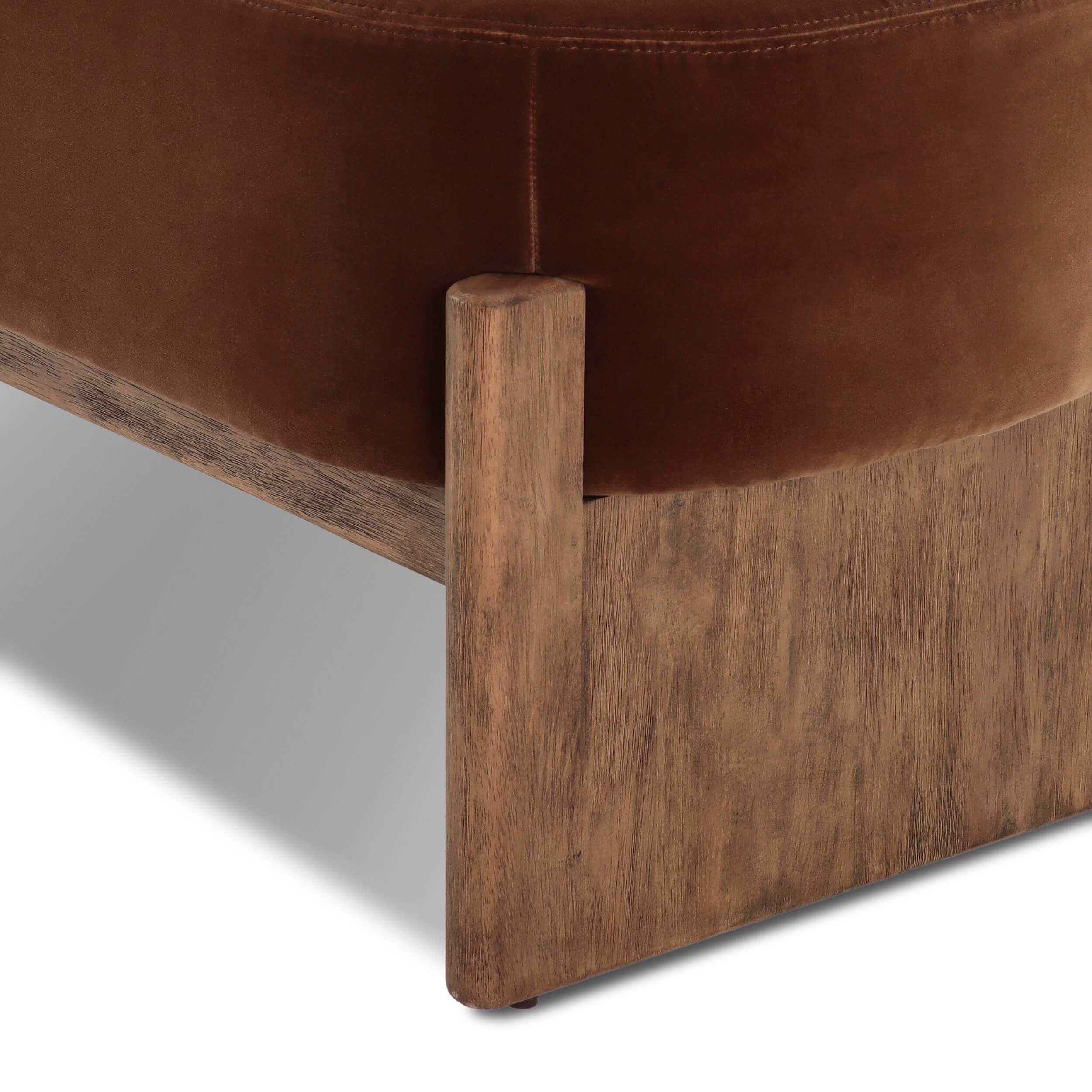 Kirby Accent Bench, Surrey Ochre by Four Hands - Image 6