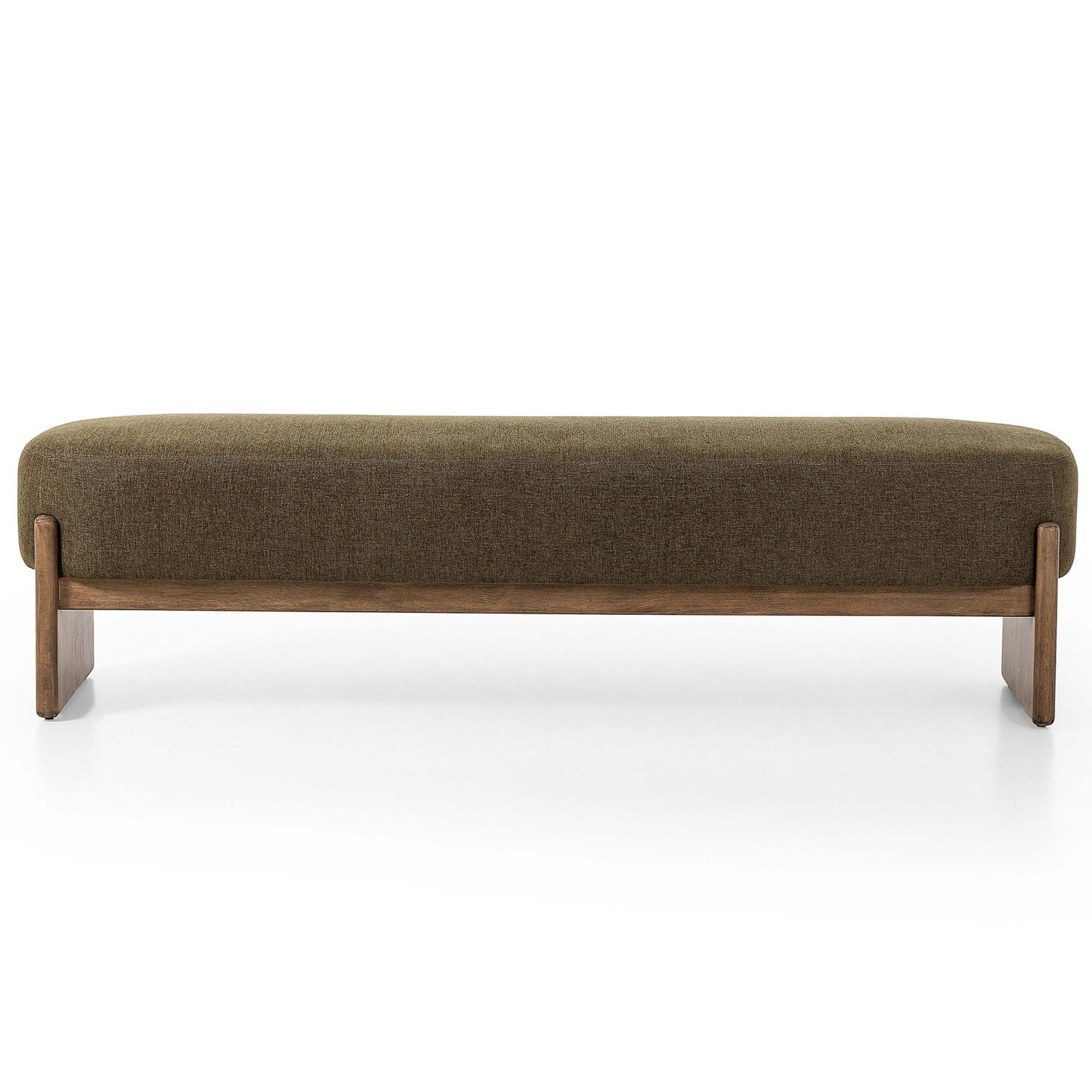 Kirby Accent Bench, Sutton Olive by Four Hands - Image 2