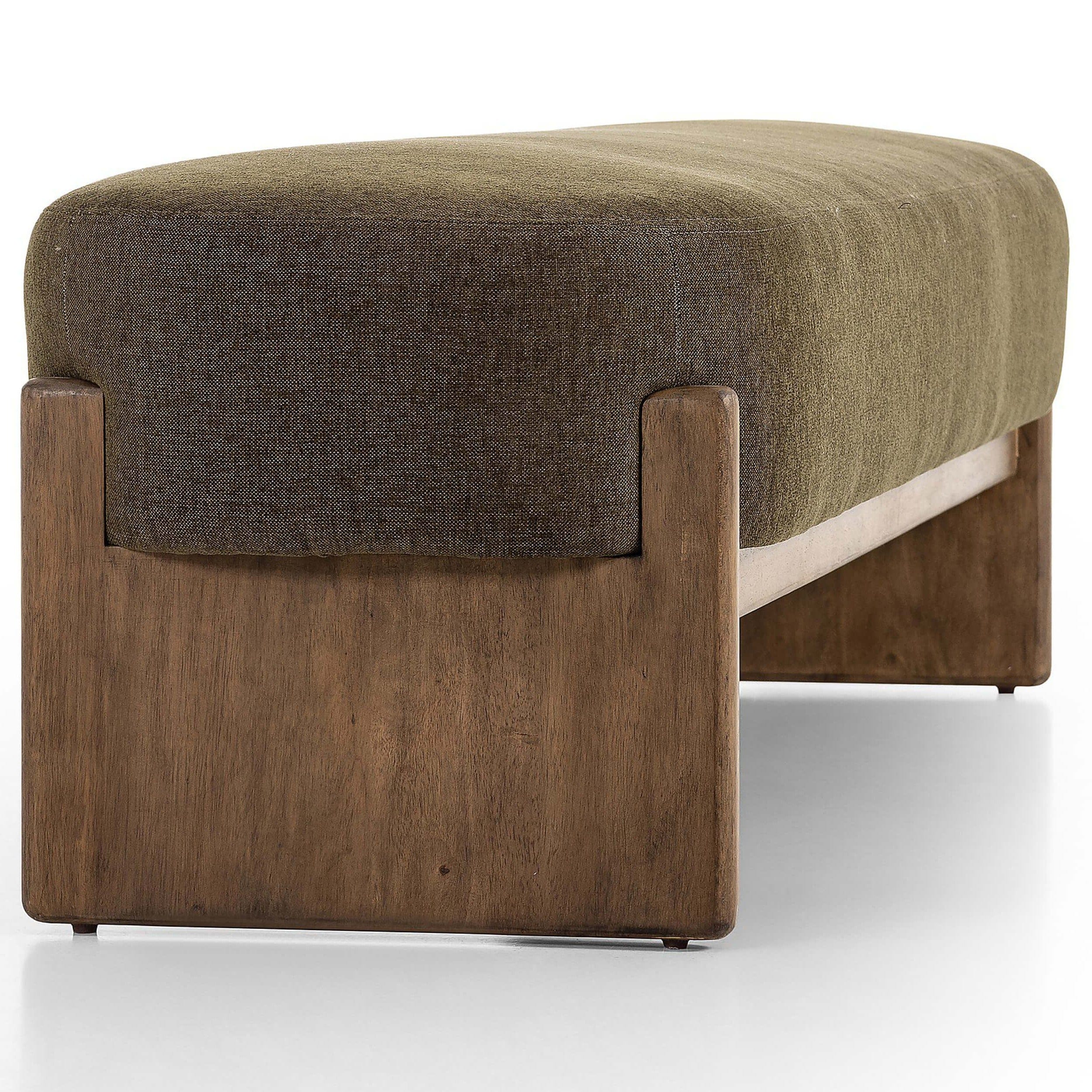 Kirby Accent Bench, Sutton Olive by Four Hands - Image 3