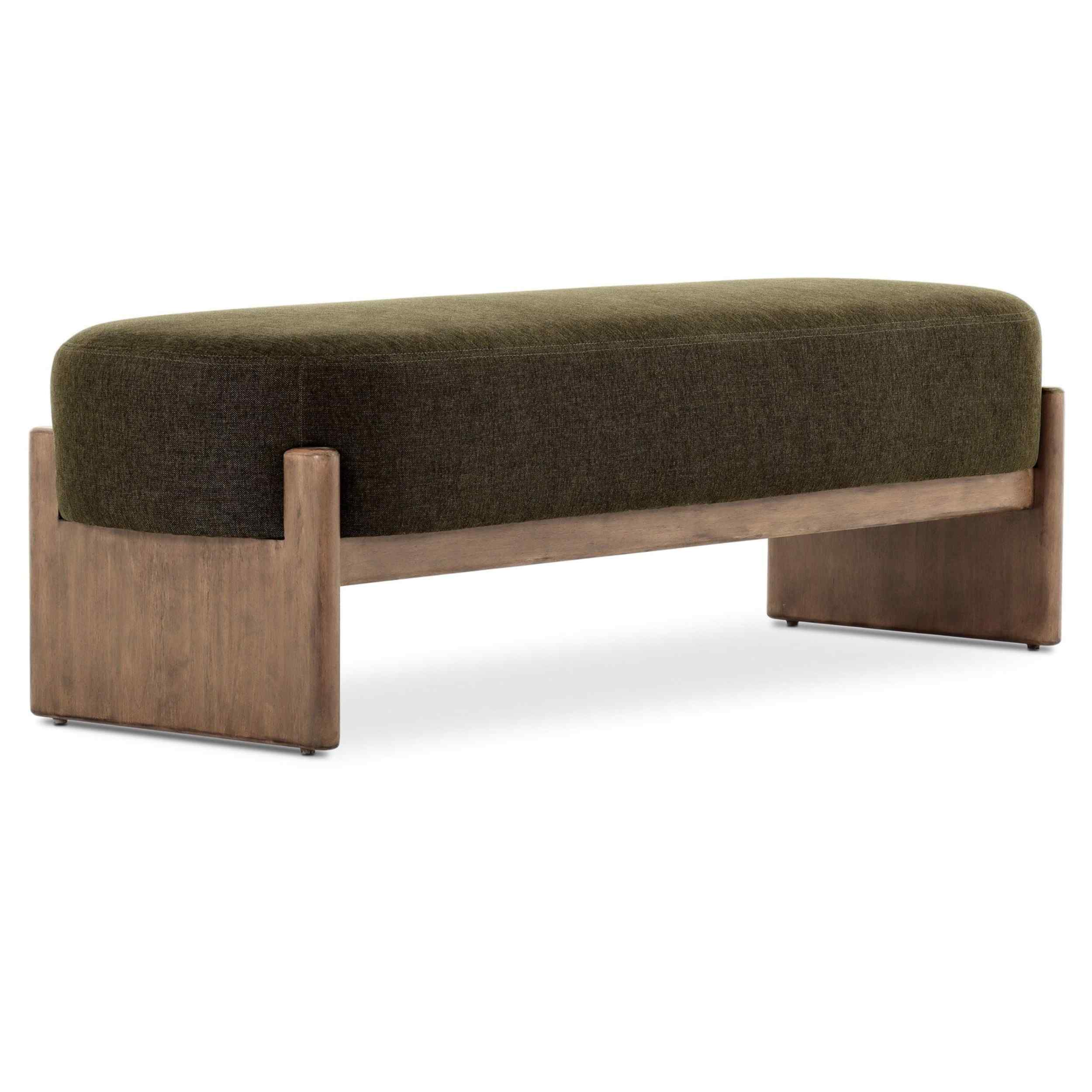 Kirby Accent Bench, Sutton Olive by Four Hands - Image 5