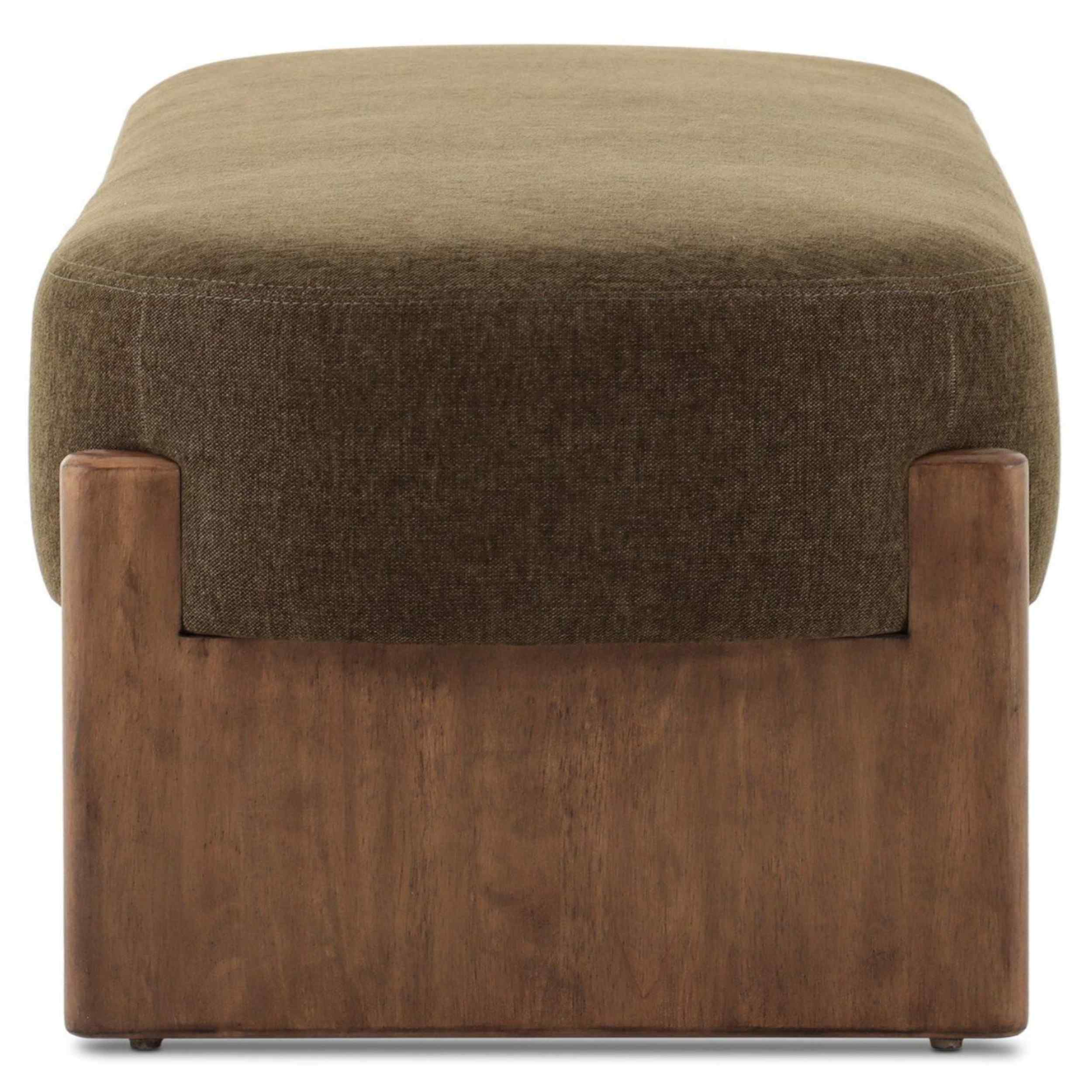 Kirby Accent Bench, Sutton Olive by Four Hands - Image 7