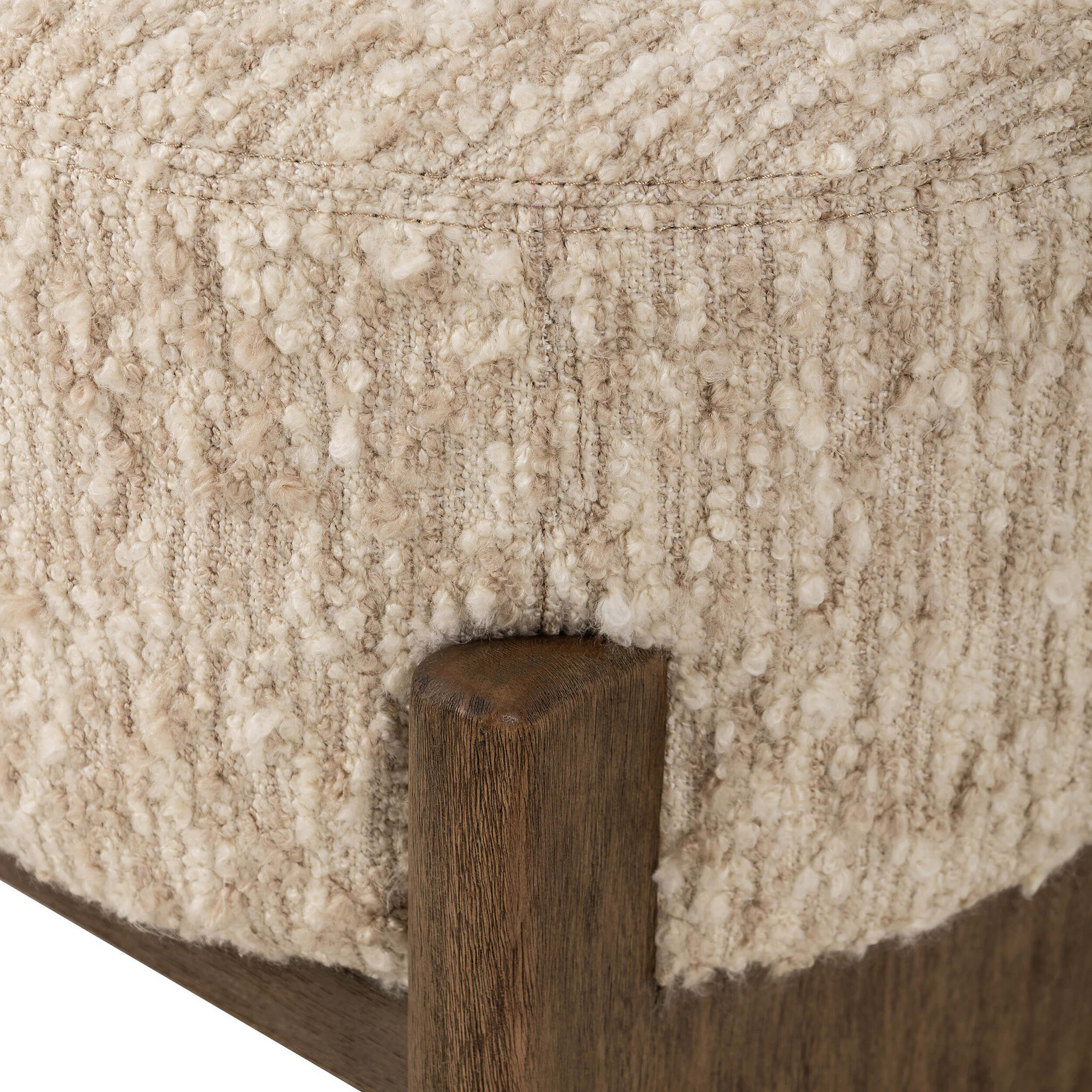Kirby Accent Bench, Solema Cream by Four Hands - Image 10