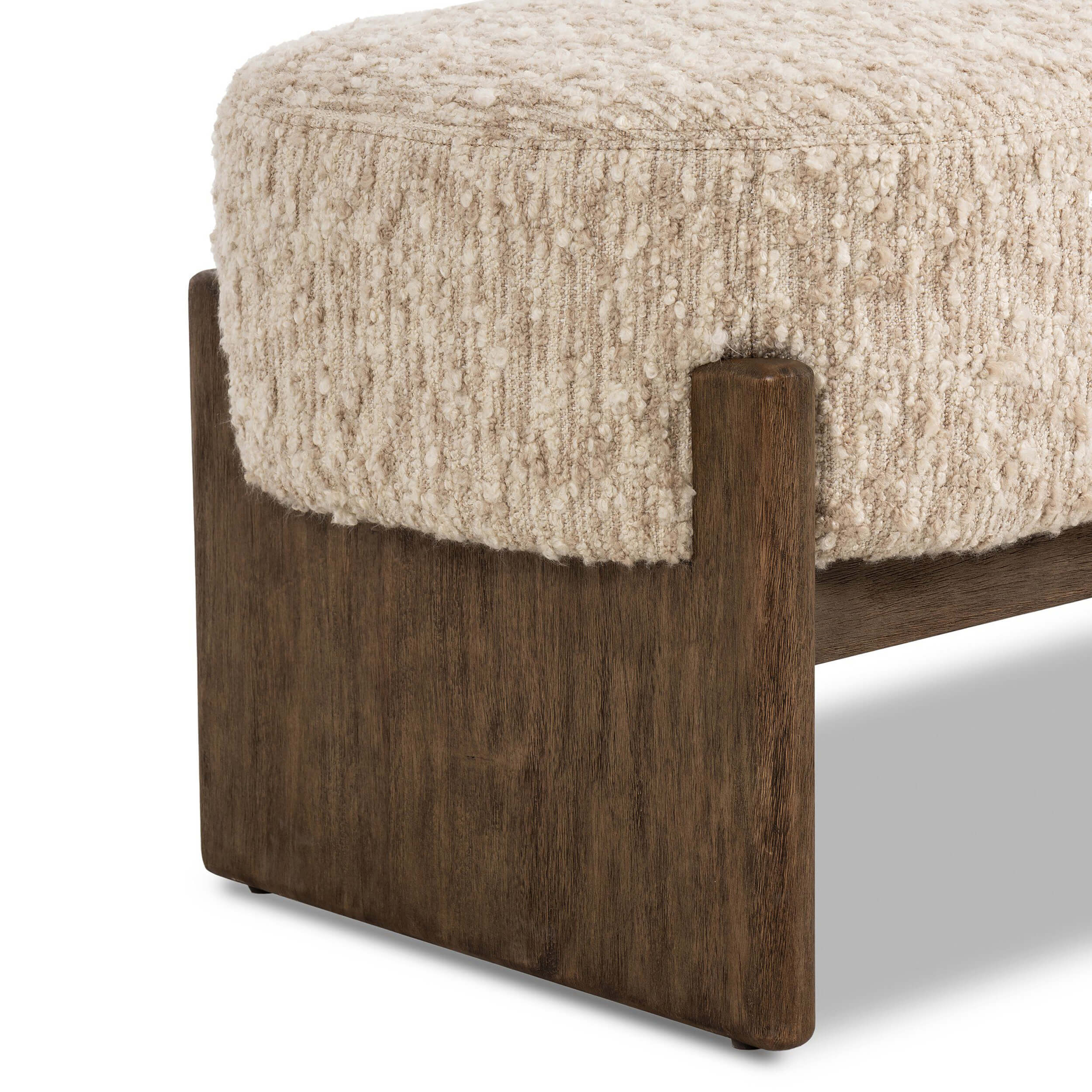 Kirby Accent Bench, Solema Cream by Four Hands - Image 11