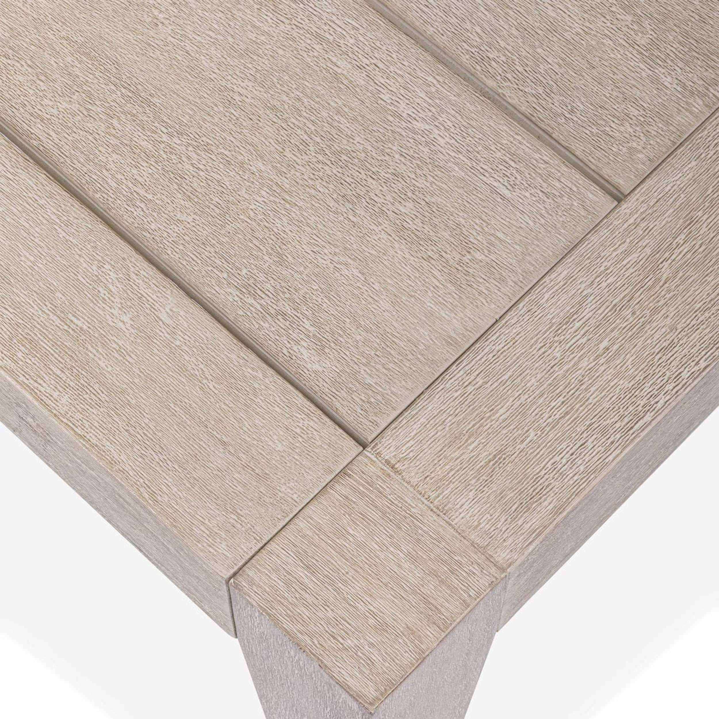 Kirkham Coffee Table, Cerused Wheat - Image 4