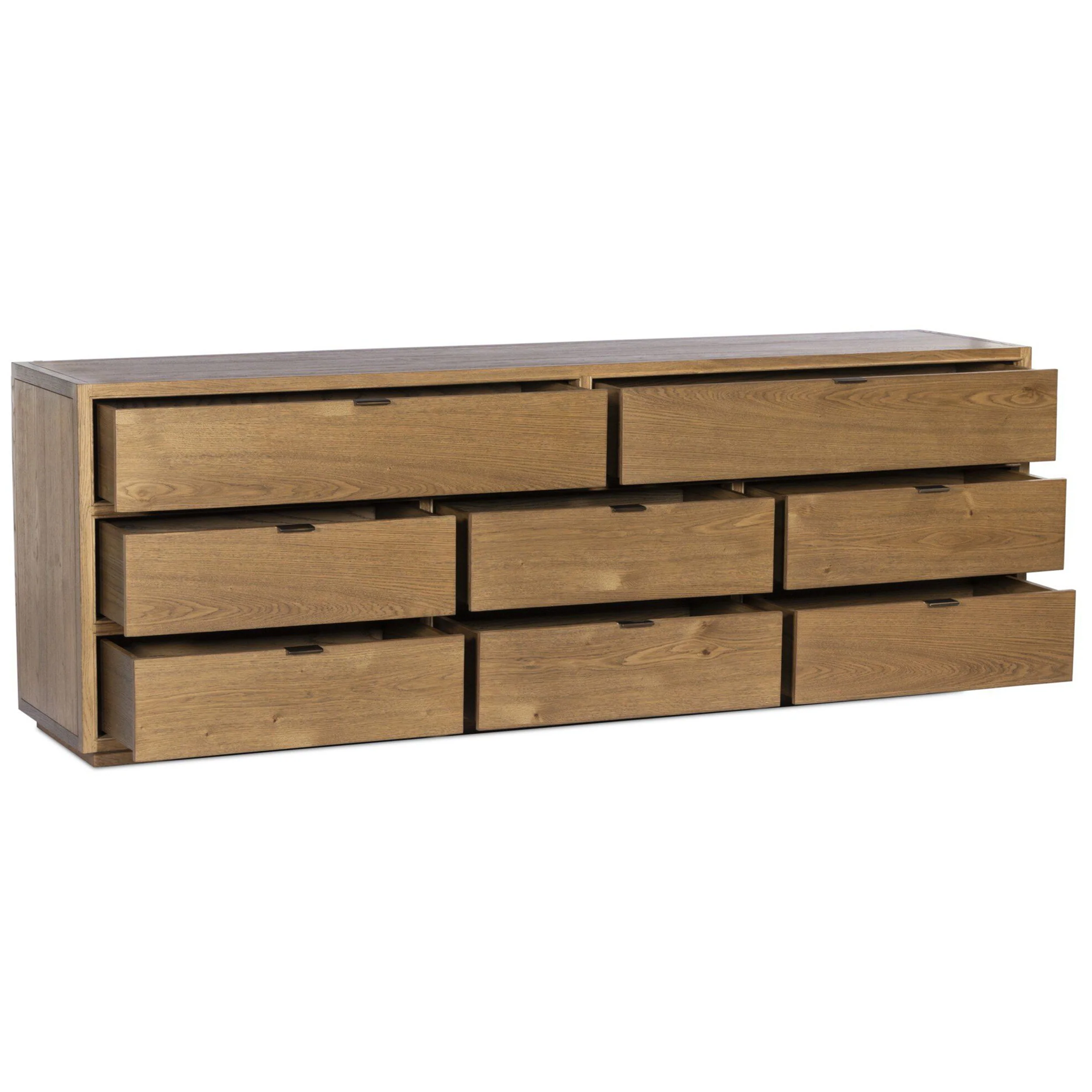 Kodo 8 Drawer Dresser, Light Brown Oak by Four Hands - Image 4