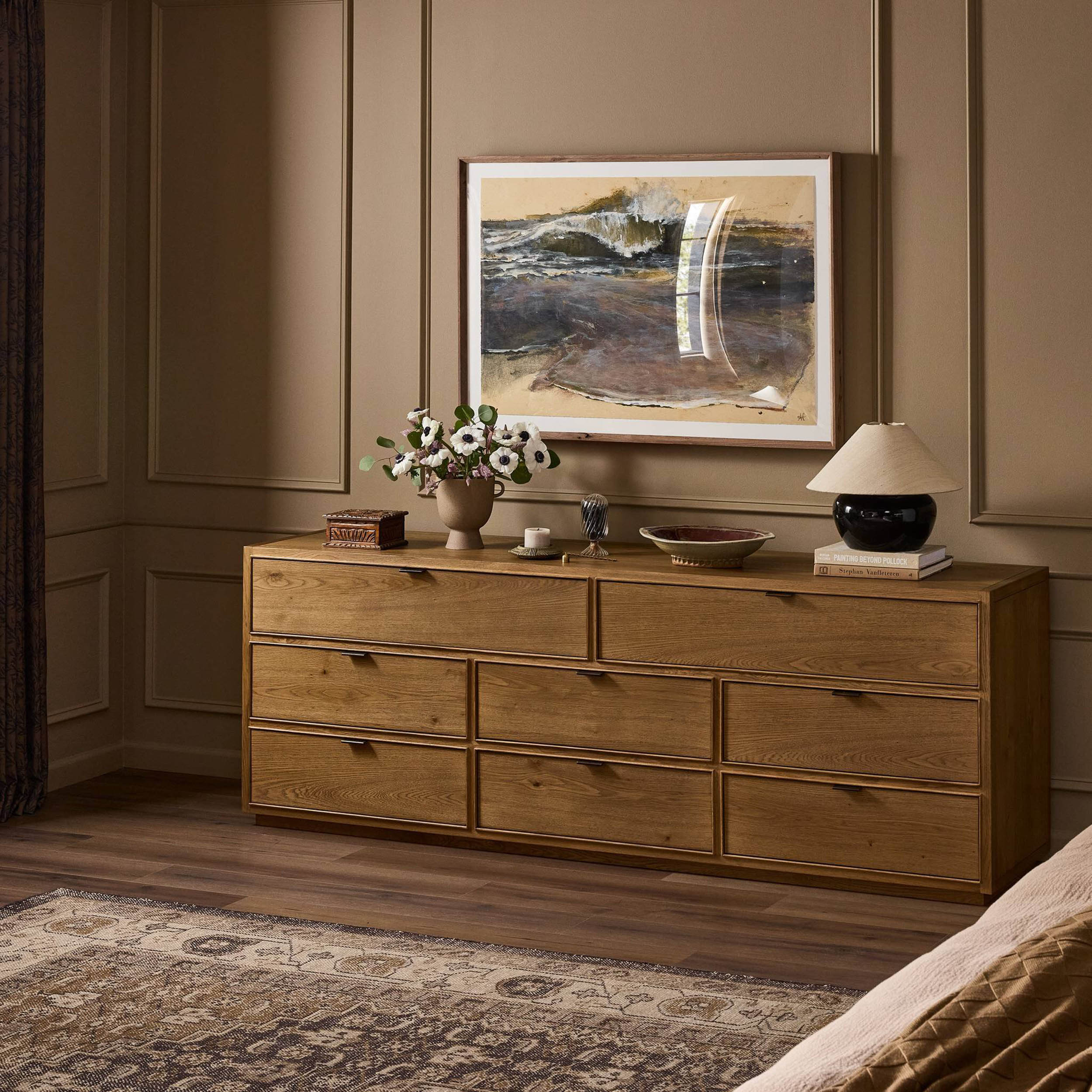 Kodo 8 Drawer Dresser, Light Brown Oak by Four Hands - Image 7