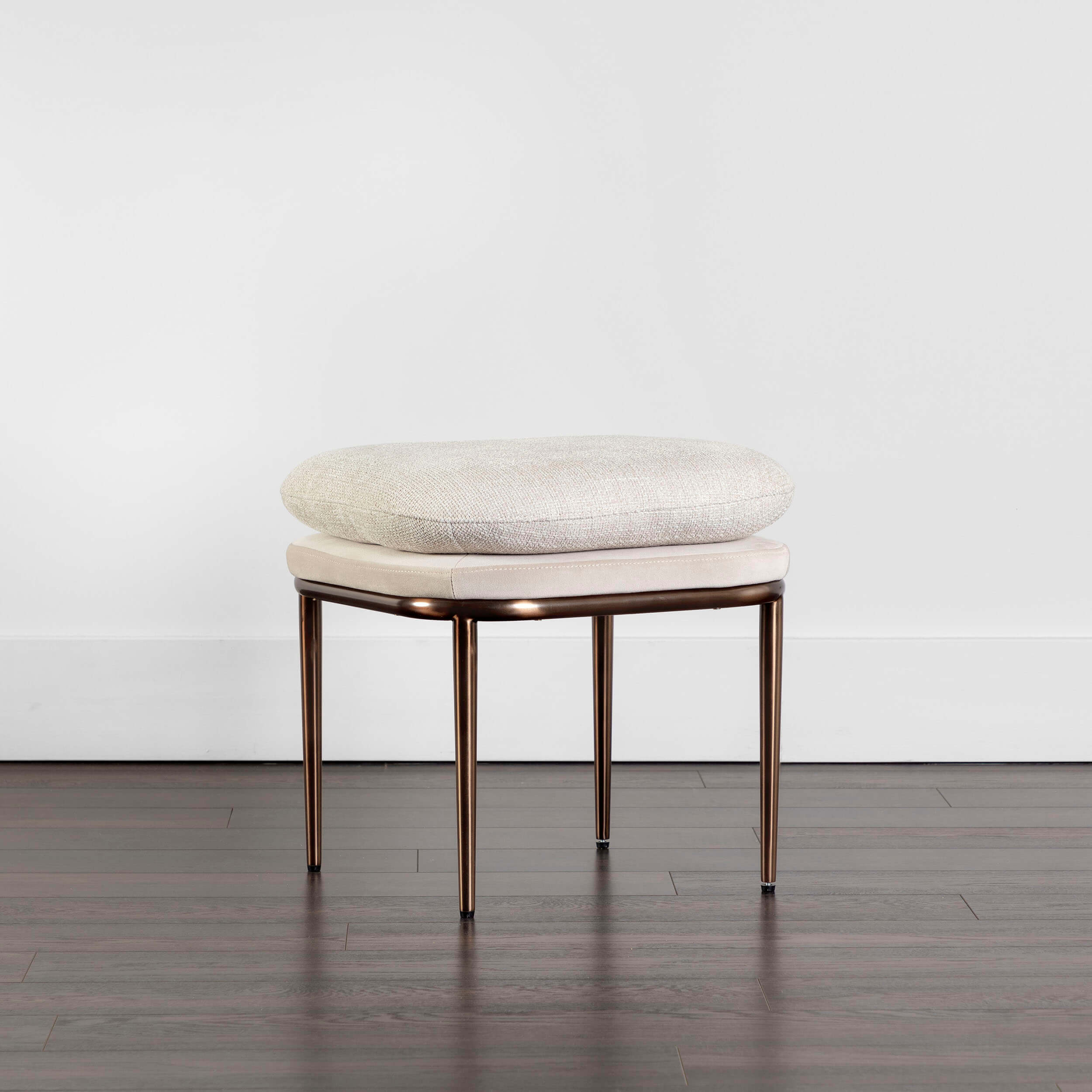 Koffi Stool, Meg Taupe/Chacha Cream - Image 3