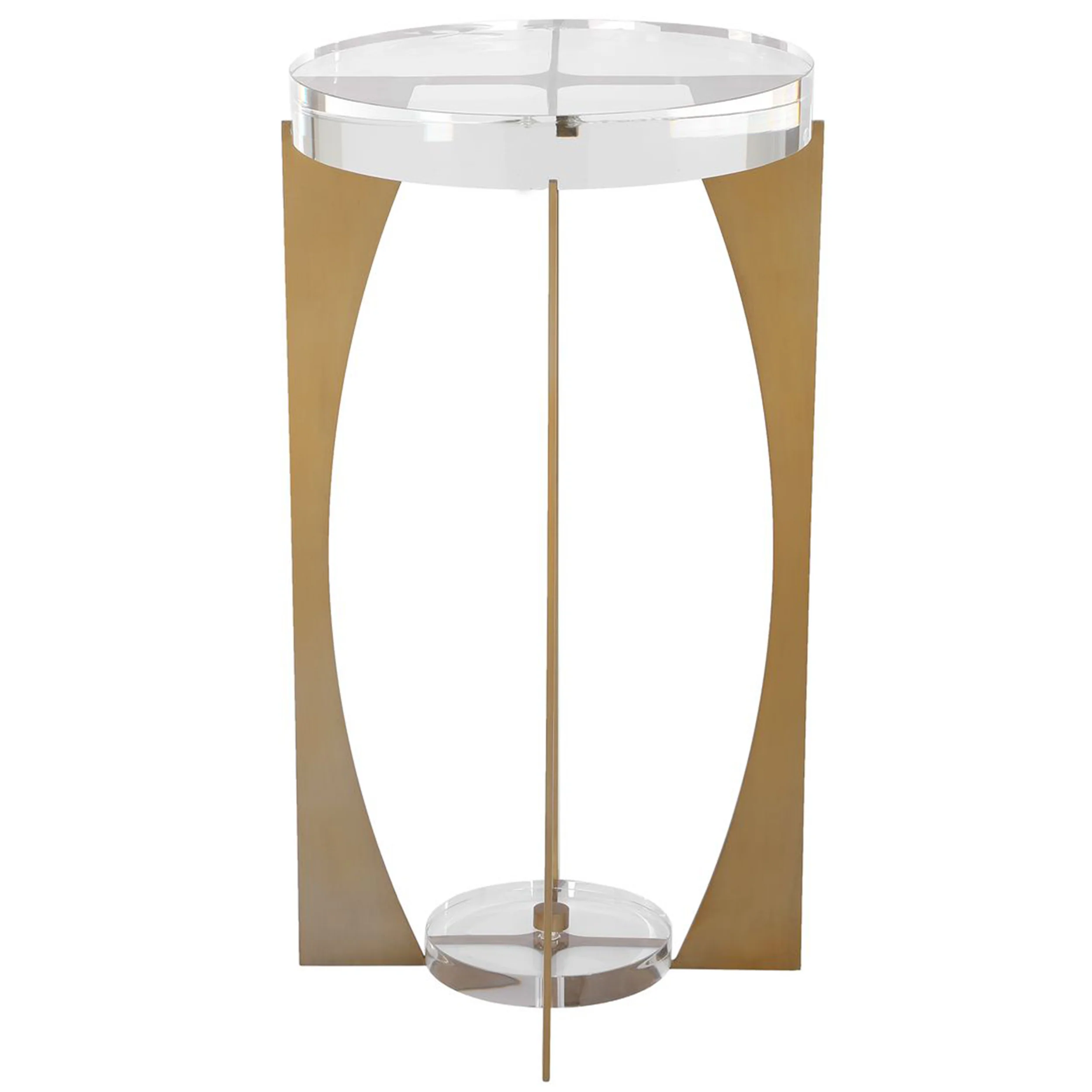 Kolkata Accent Table, Clear - Image 3