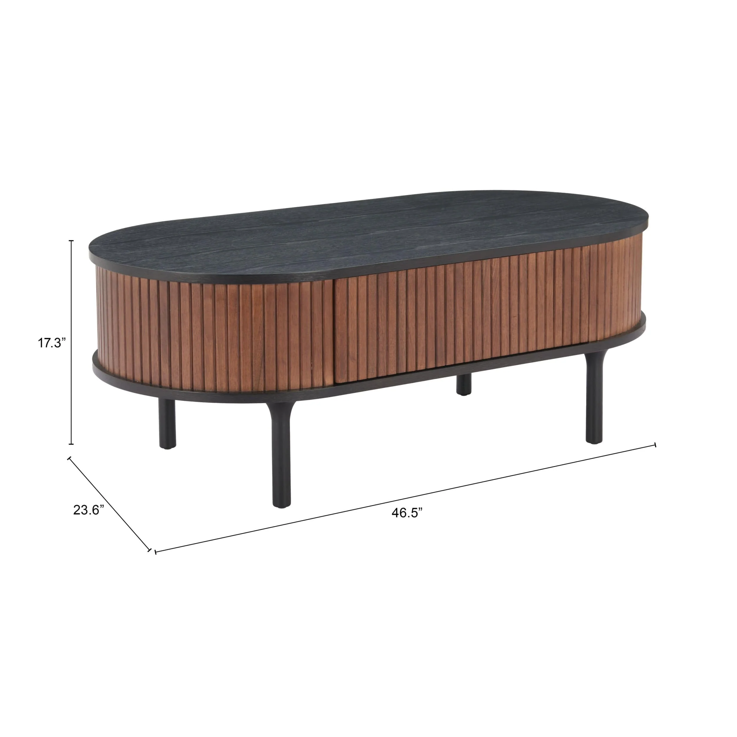 Koriana Coffee Table, Black - Image 8