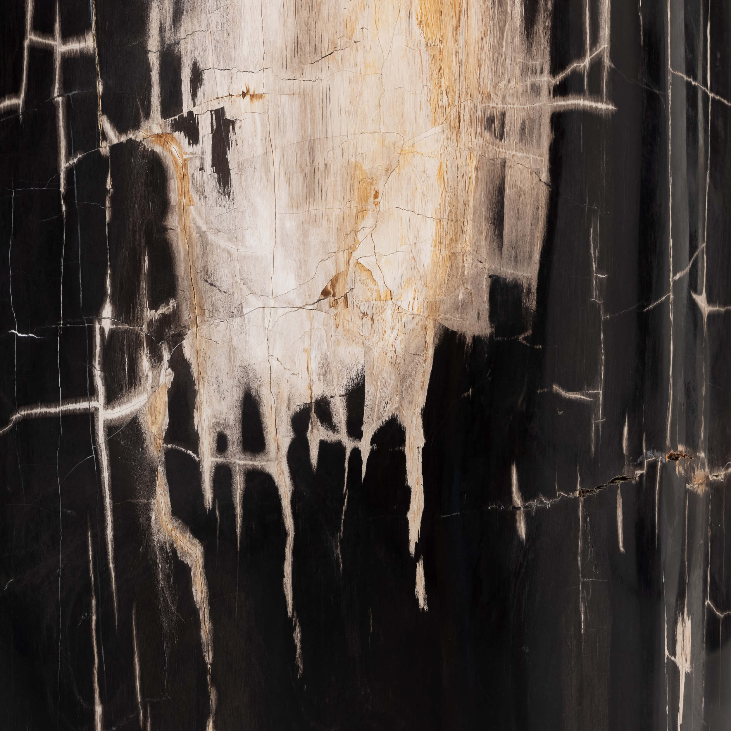 Kos End Table, Dark Petrified by Four Hands - Image 4