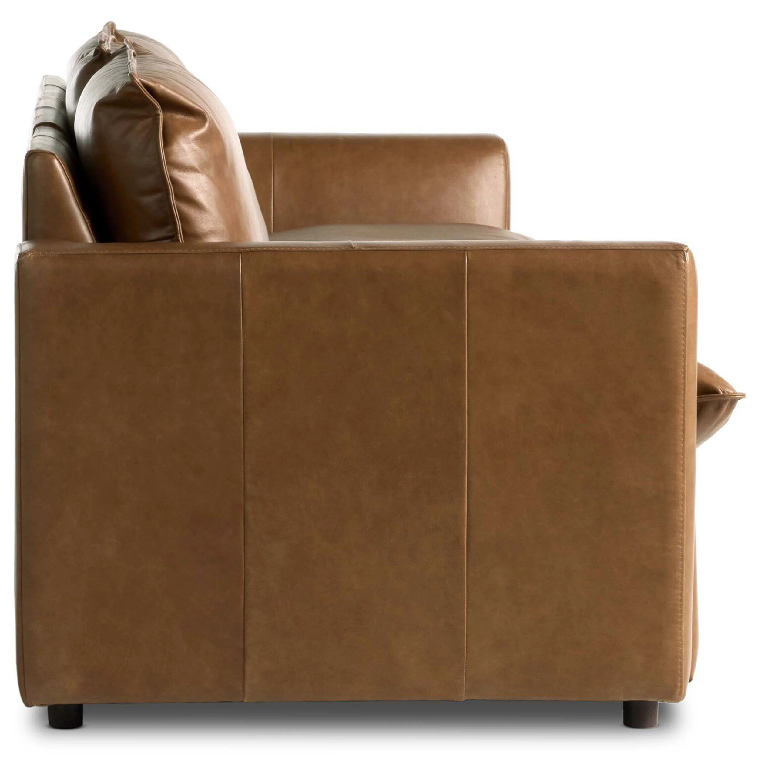 Kosa Power Recliner 3 Piece Leather Sectional, Sonoma Chestnut by Four Hands - Image 3