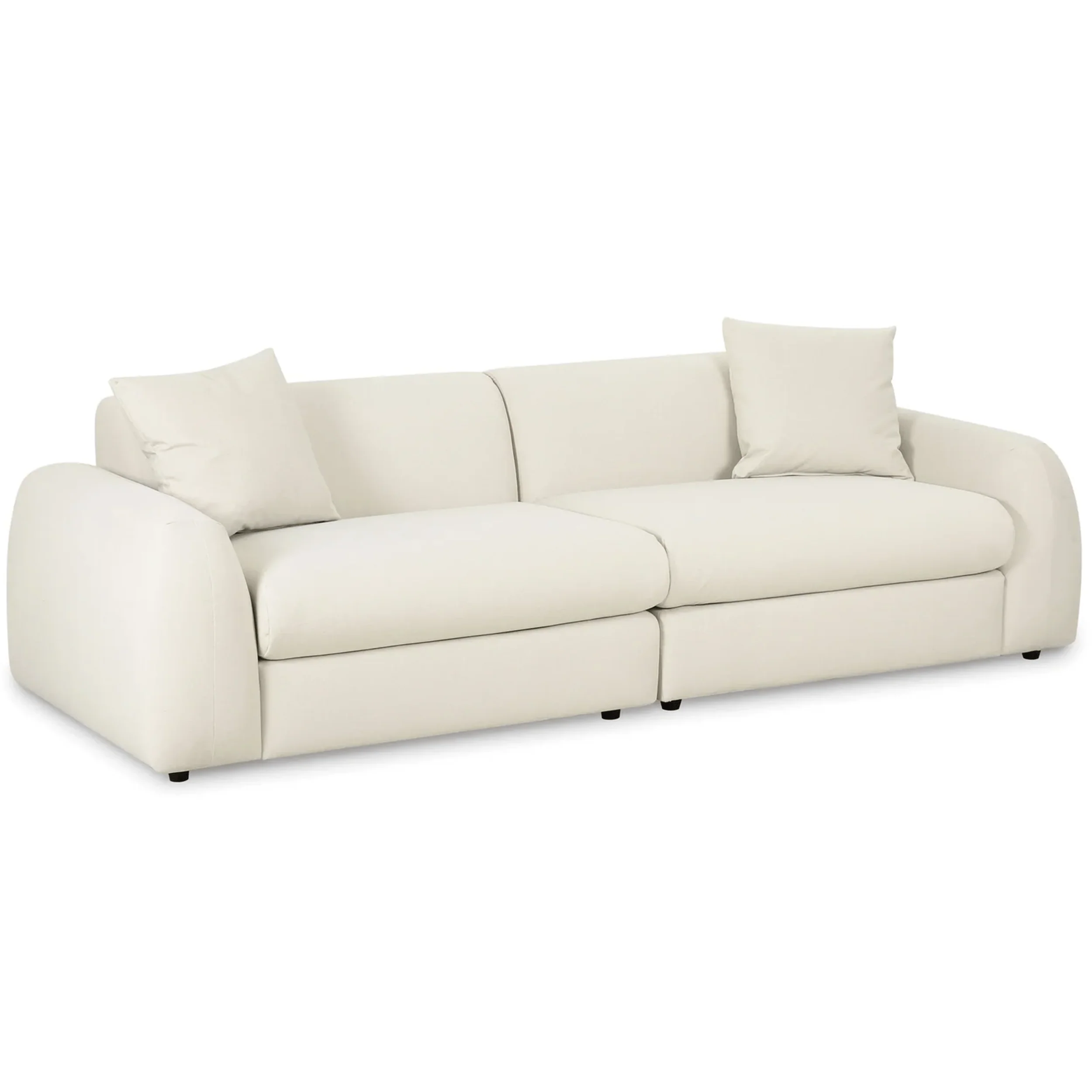 Kourtney Sofa, Cream - Image 2