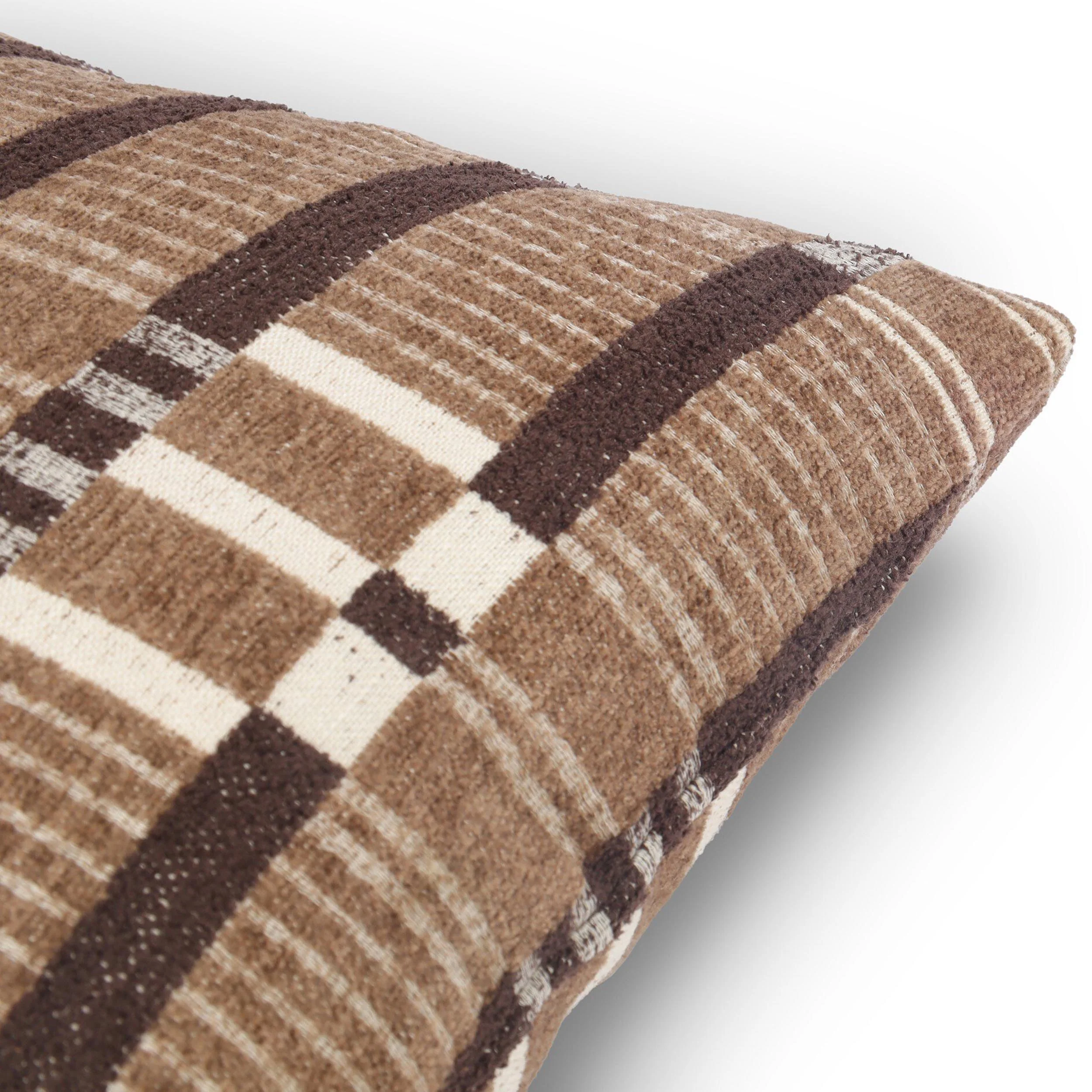 Kova Lumbar Pillow, Sandhill Cocoa by Four Hands - Image 3
