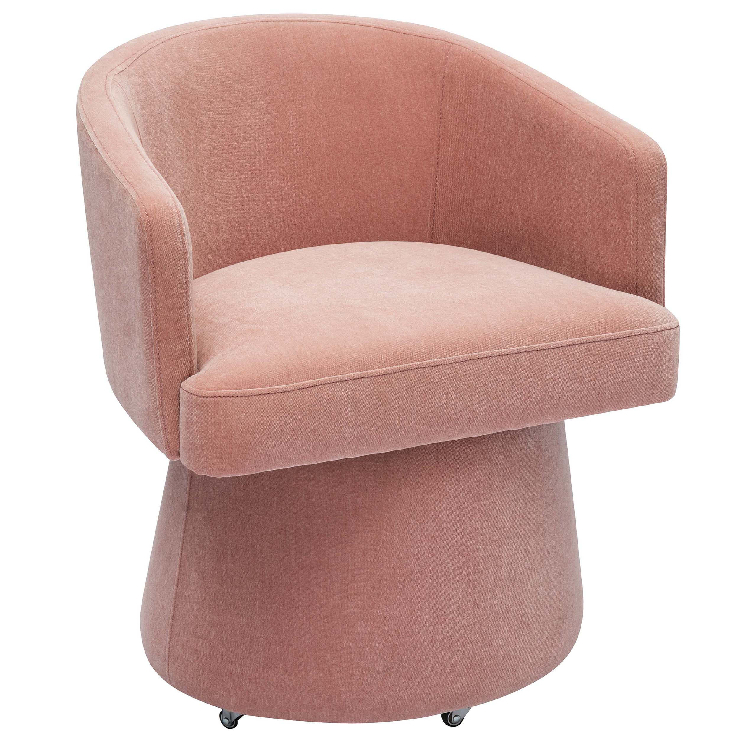 Kristen Rolling Desk Chair by TOV - Image 7