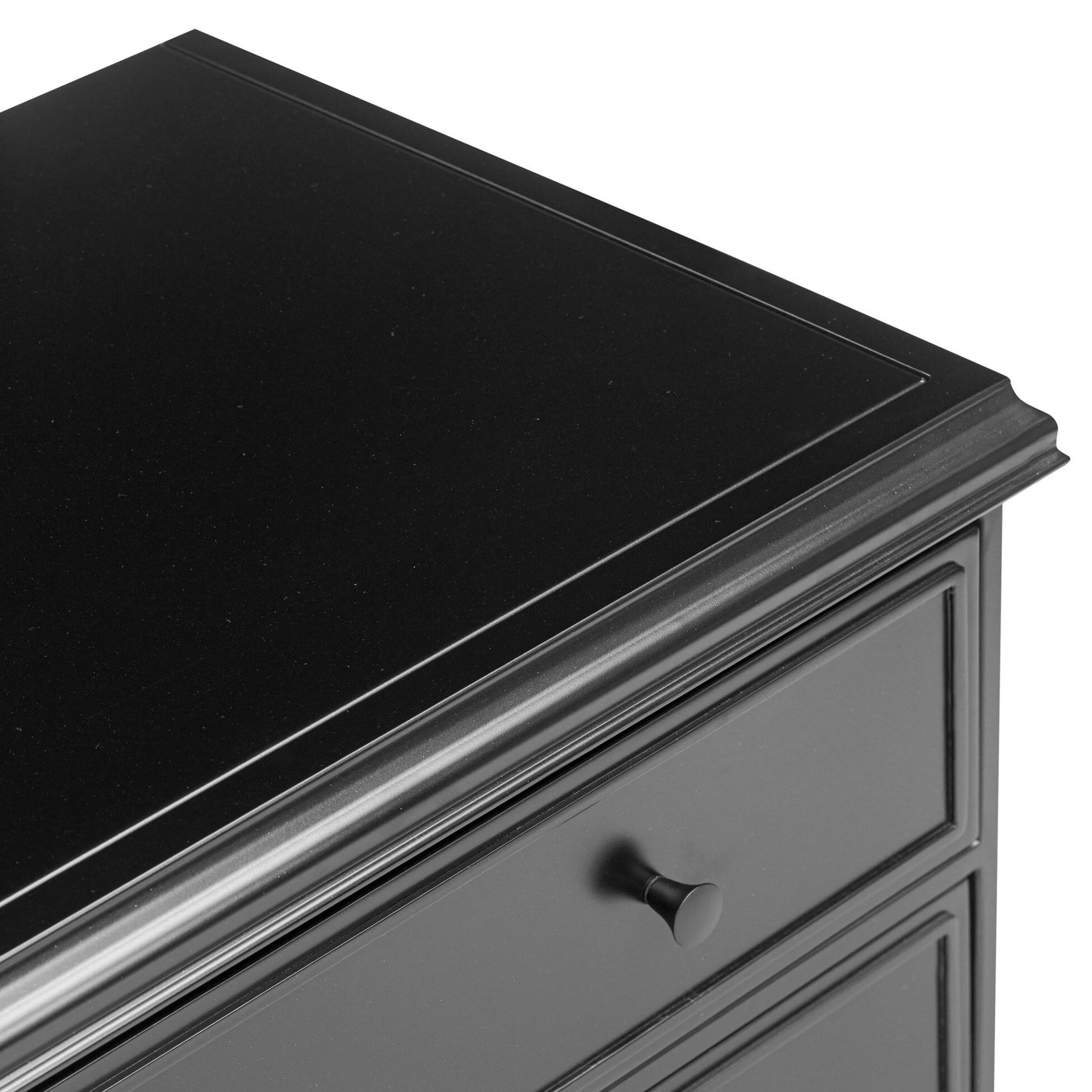 Kurk Nightstand, Black by Four Hands - Image 6