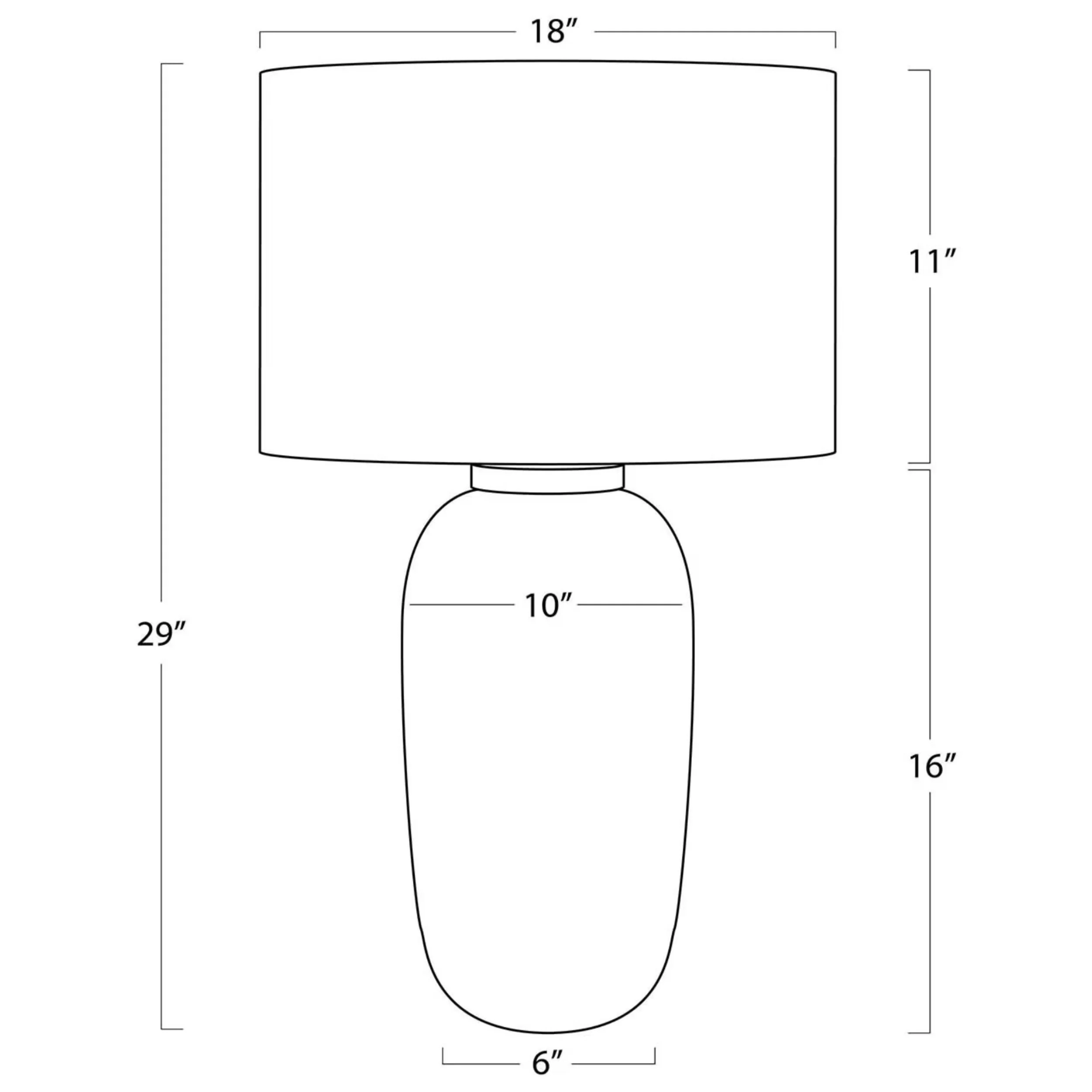 Kyoto Table Lamp, White - Image 4
