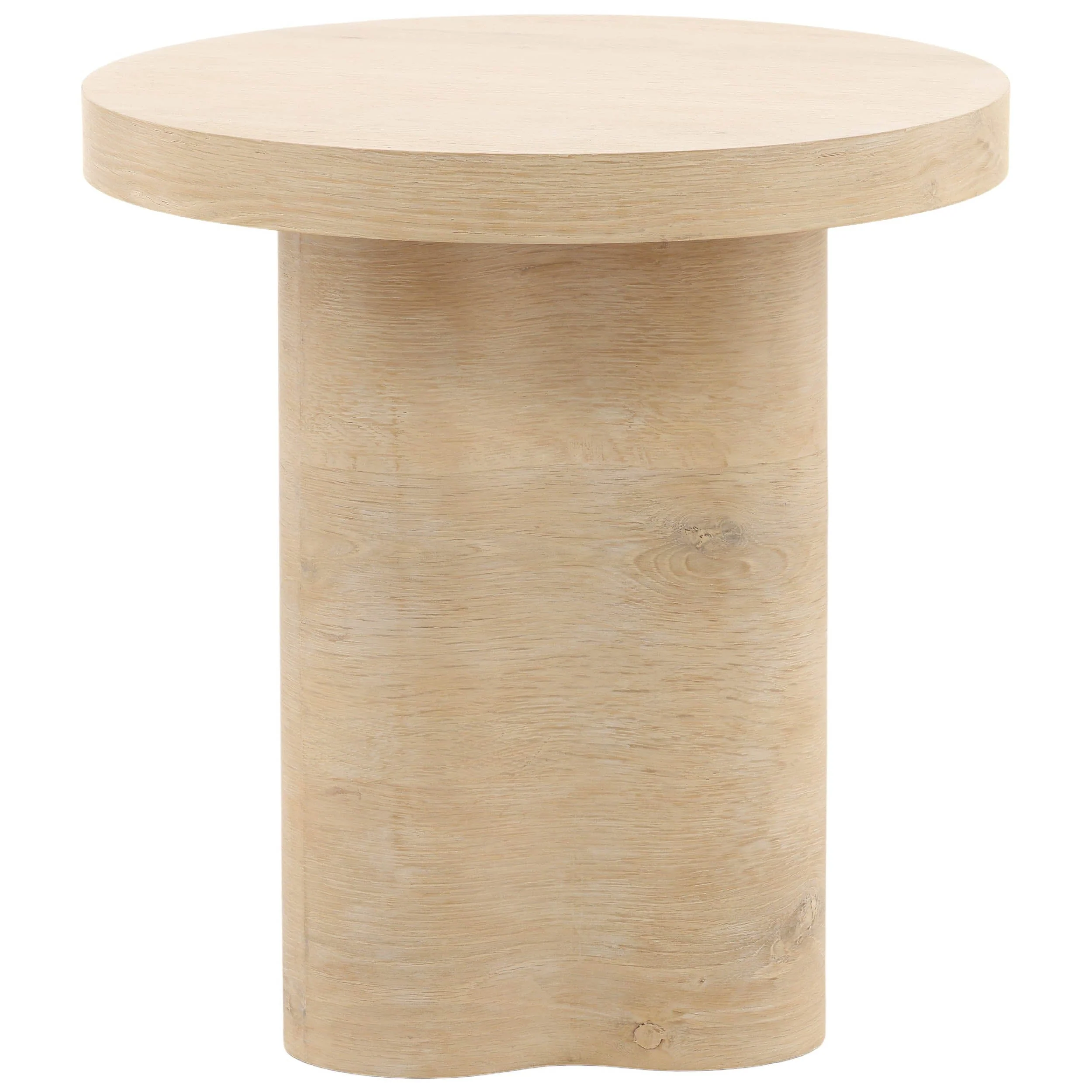 Kyrell Side Table, Light Natural
