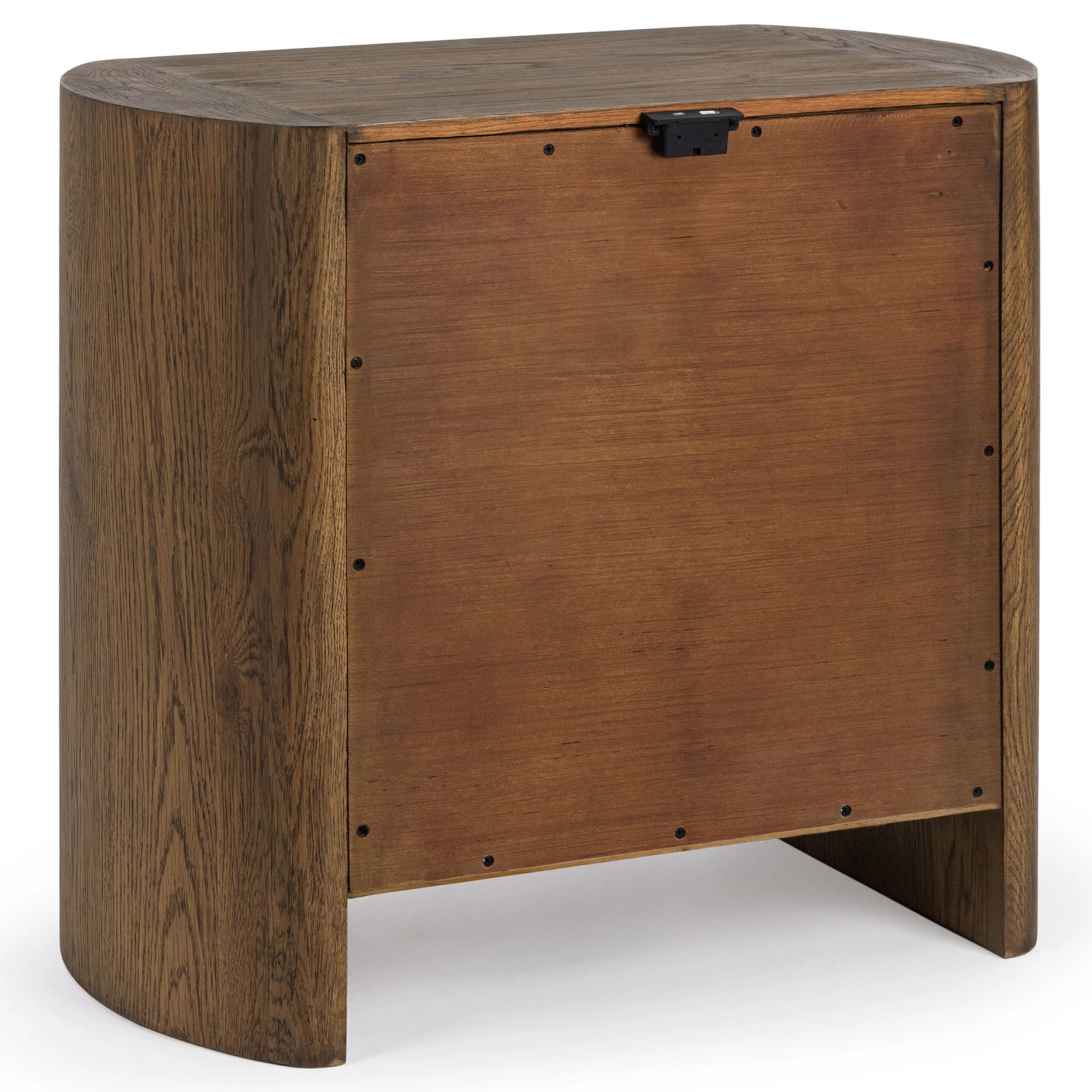 Kyrie 2 Drawer Nightstand, Tawny Brown - Image 3