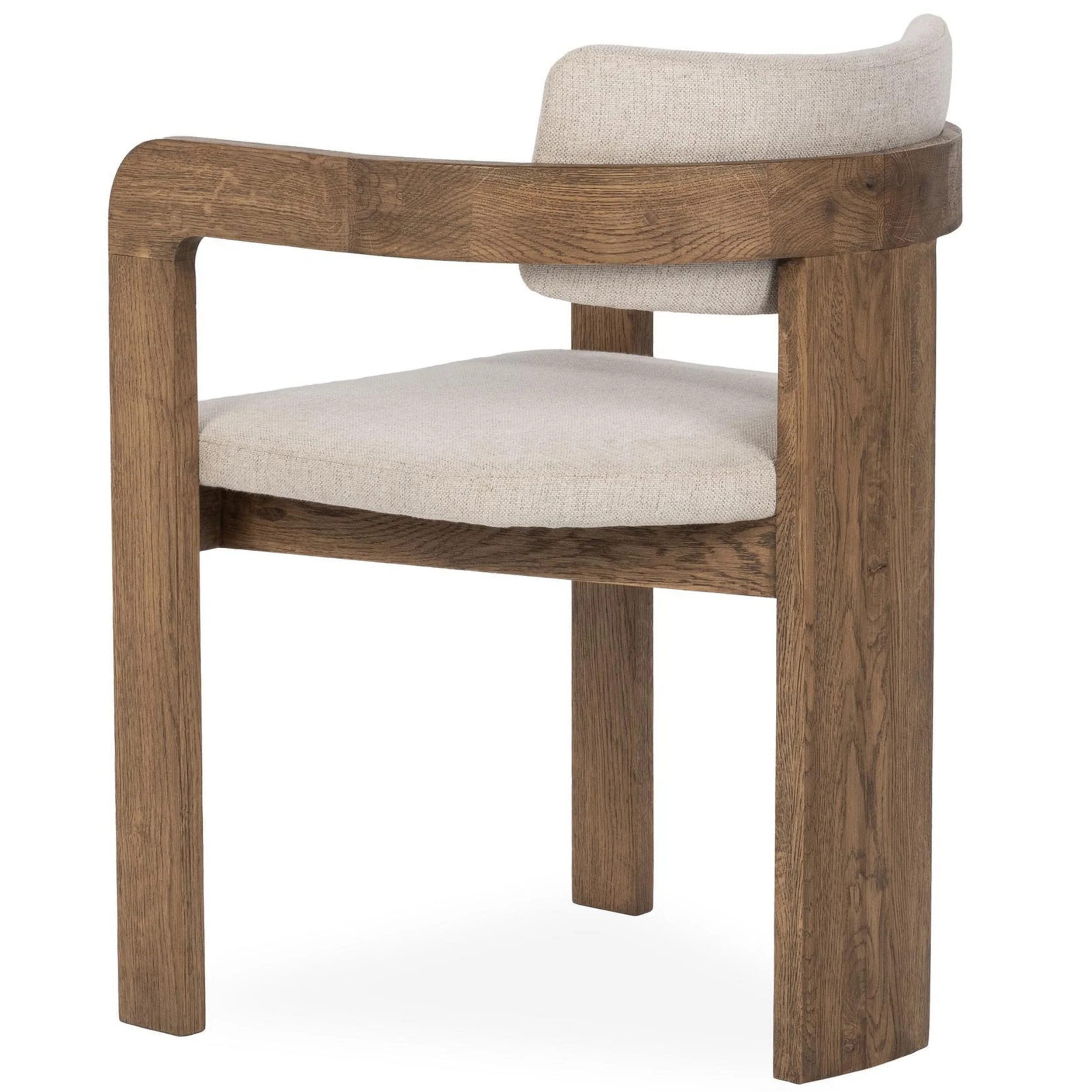 Labelle Dining Armchair, Tan Oak, Set of 2 - Image 4