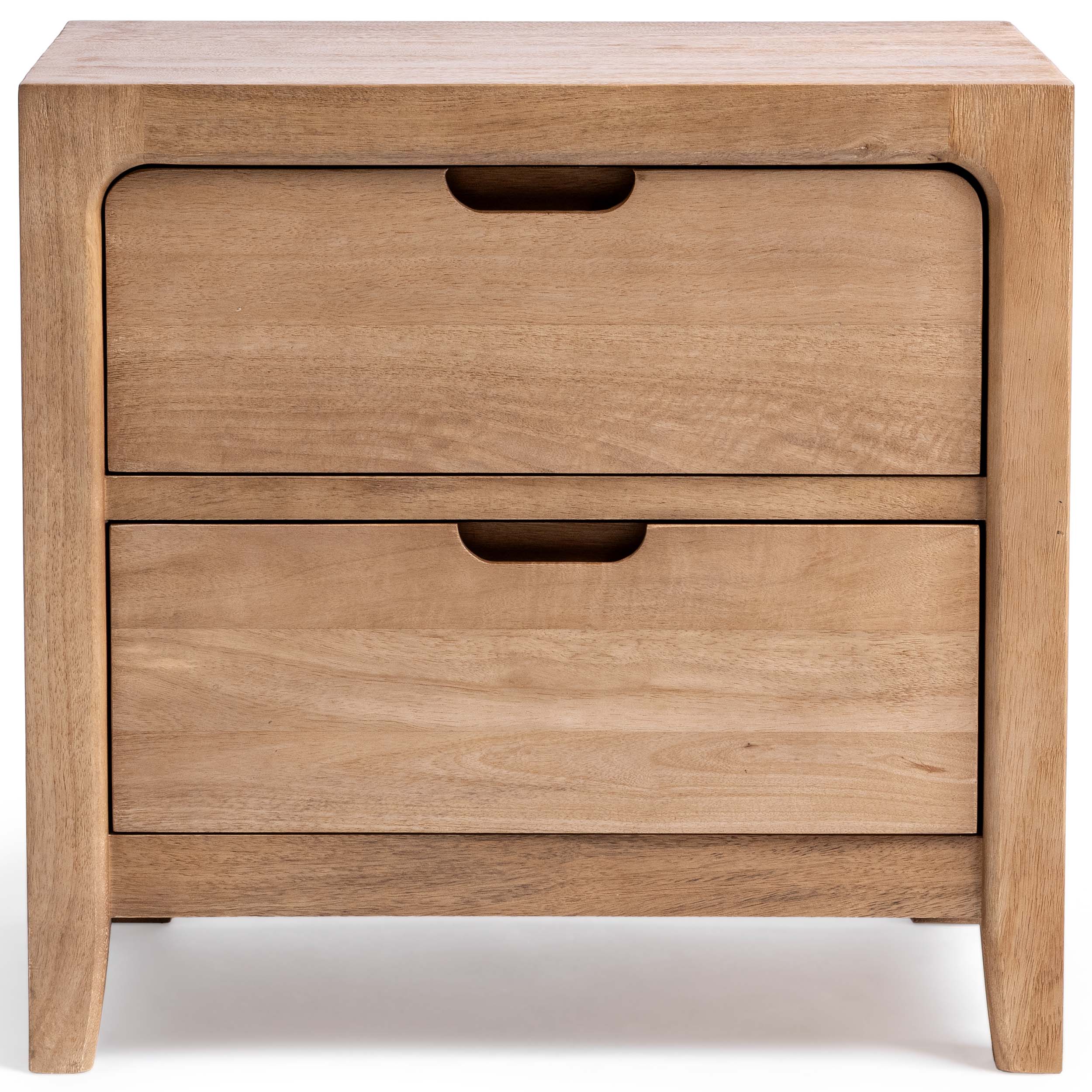 Laguna 2 Drawer Nightstand, Natural - Image 2