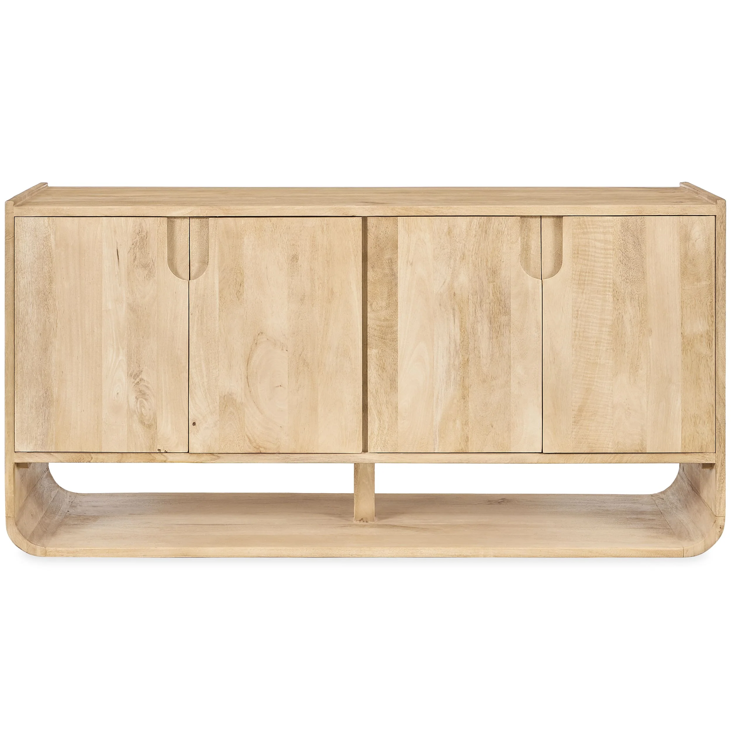 Laguna 4 Door Buffet, Butternut - Image 3