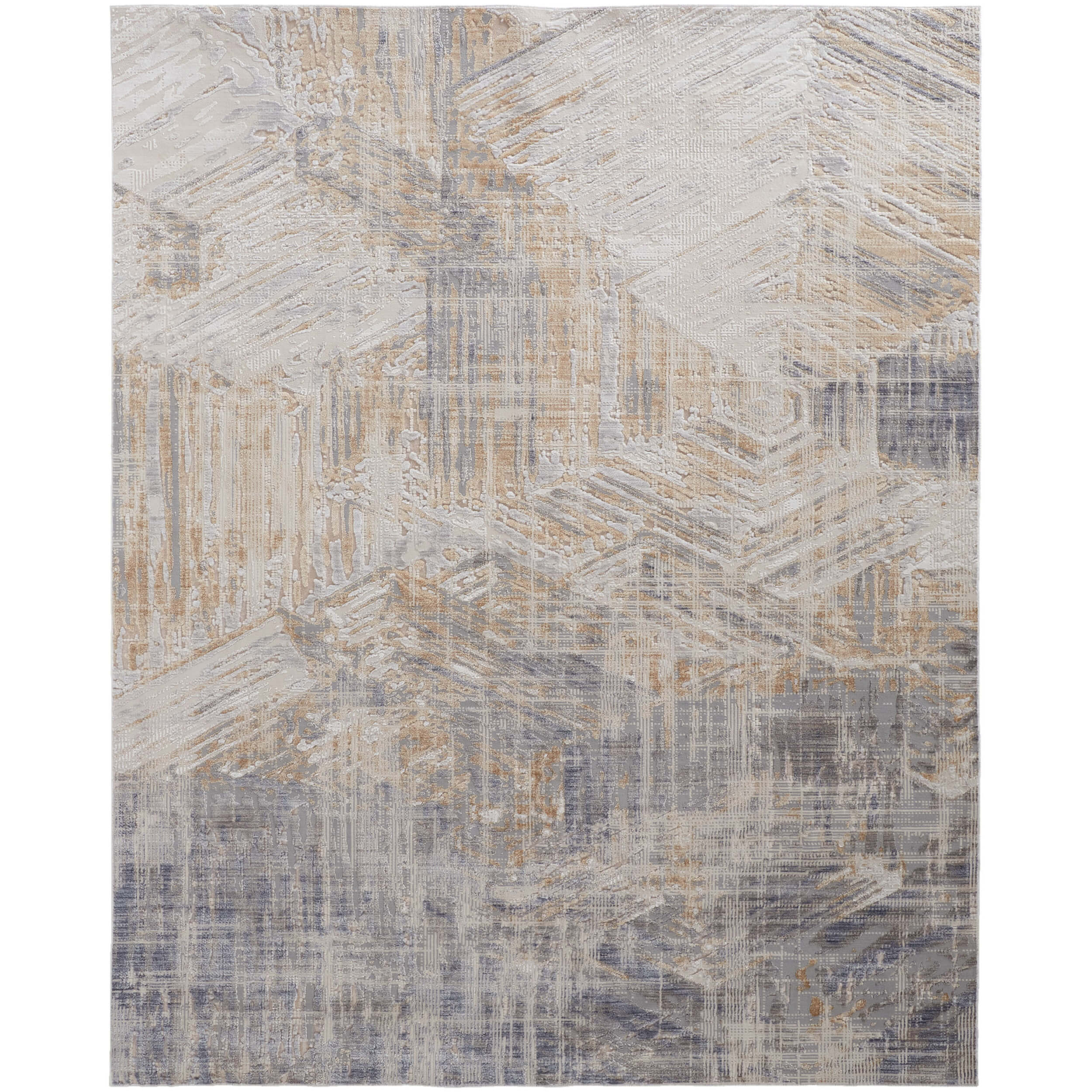 Feizy Rug Laina 39G6F, Gray/Beige