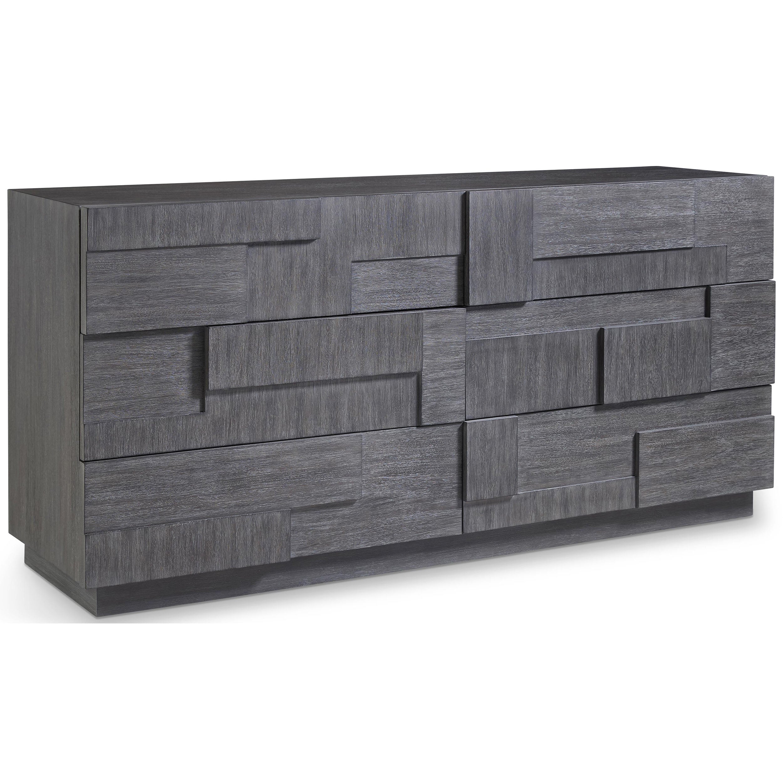 Lancer 6 Drawer Dresser, Bracken