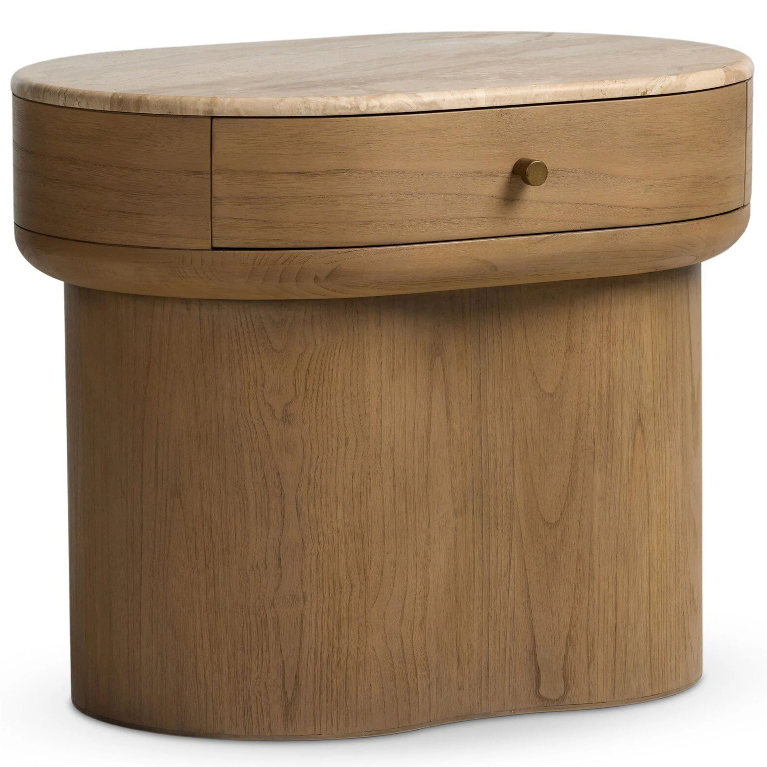 Lando Nightstand, Sand Marble