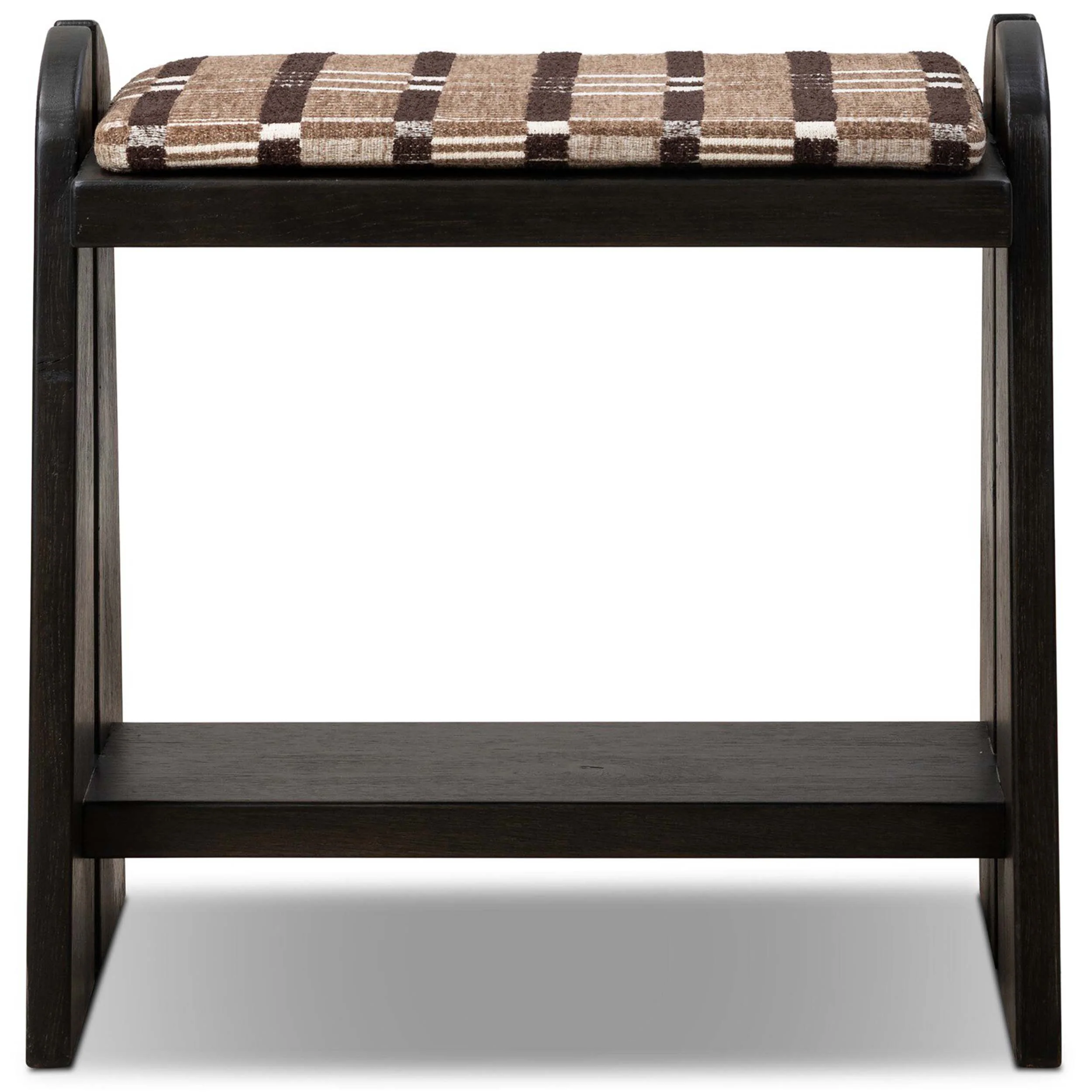 Landrea Accent Stool, Sandhill Cocoa by Four Hands - Image 2