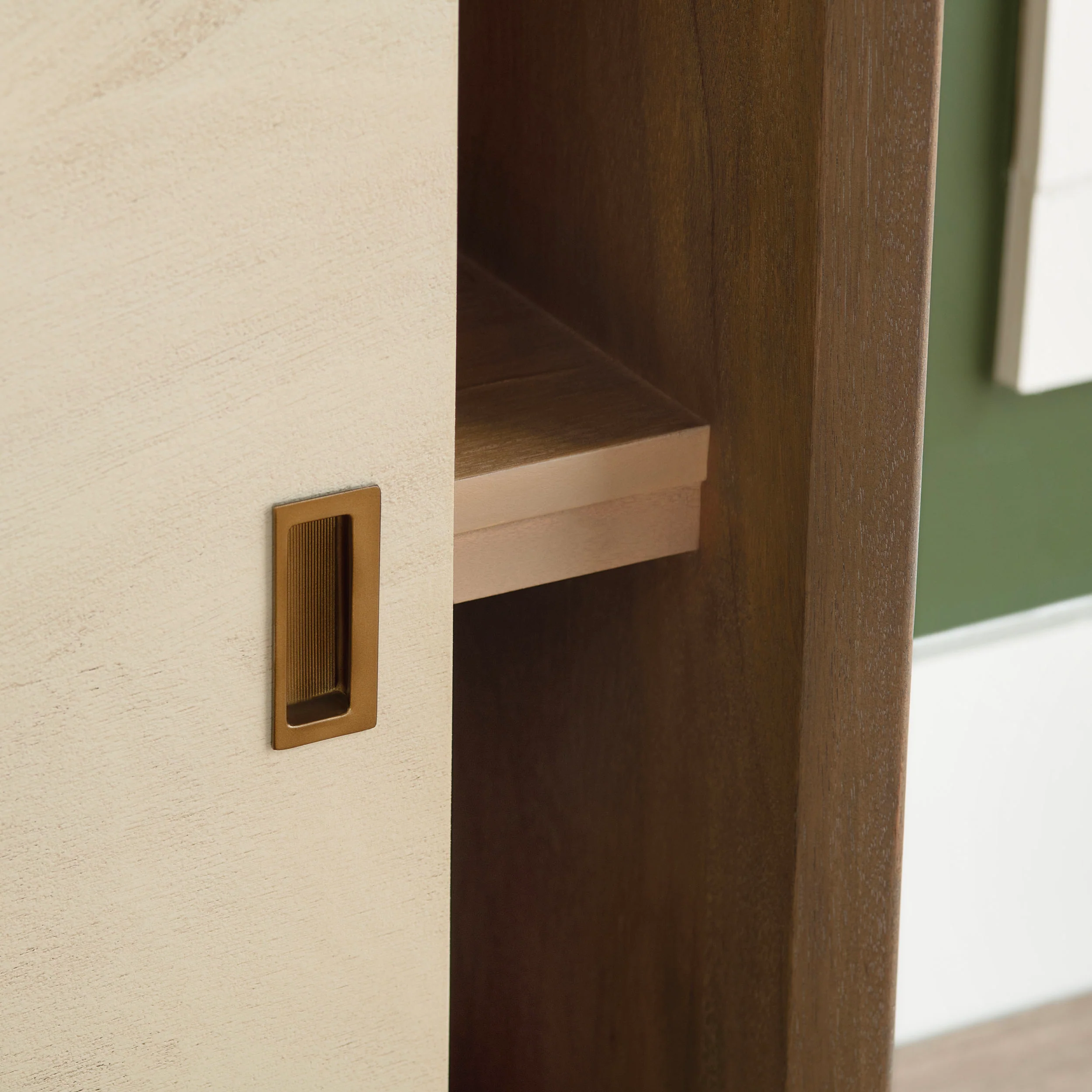 Langley 2 Door Sideboard, Brown - Image 5