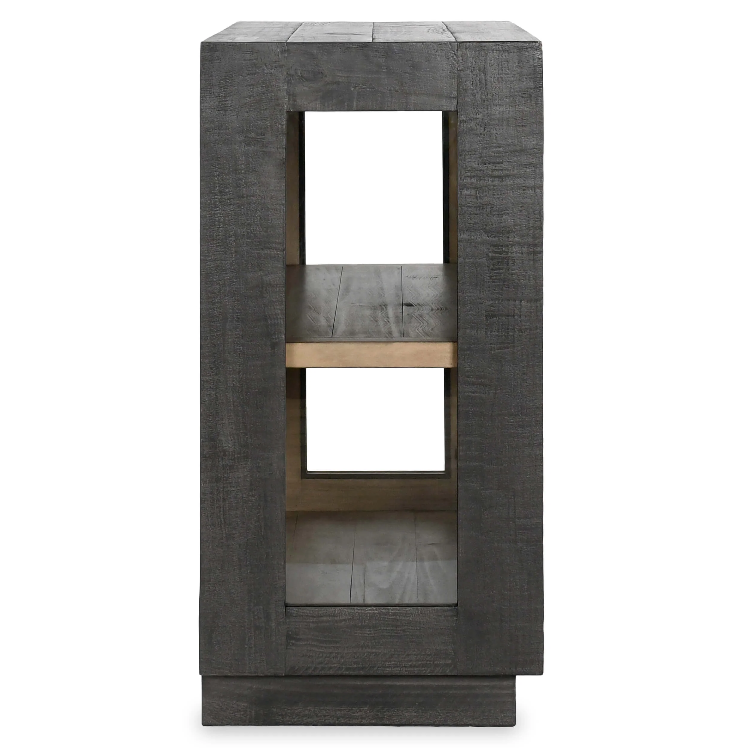 Larson 2 Door Cabinet, Carbon Black - Image 3
