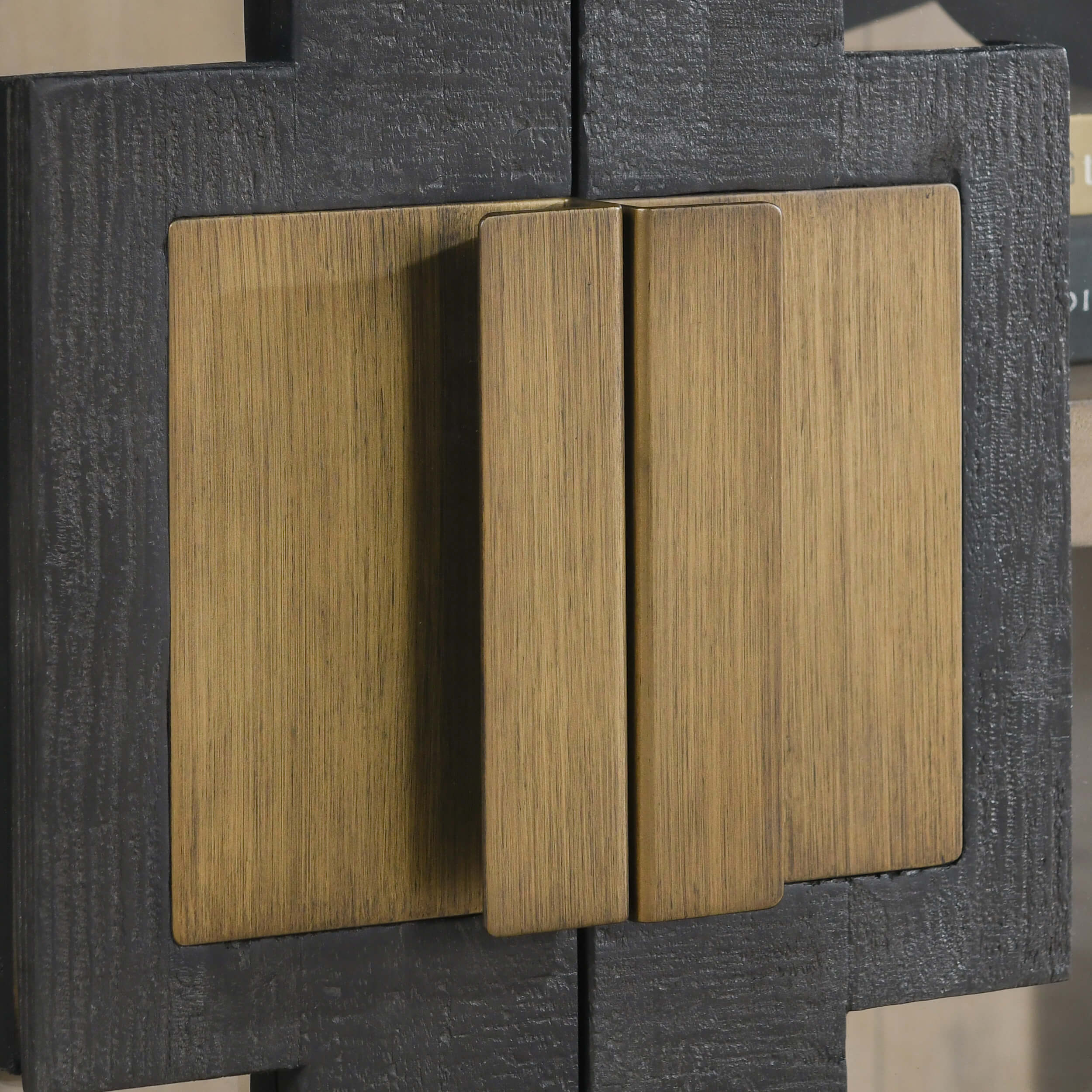 Larson 2 Door Cabinet, Carbon Black - Image 7
