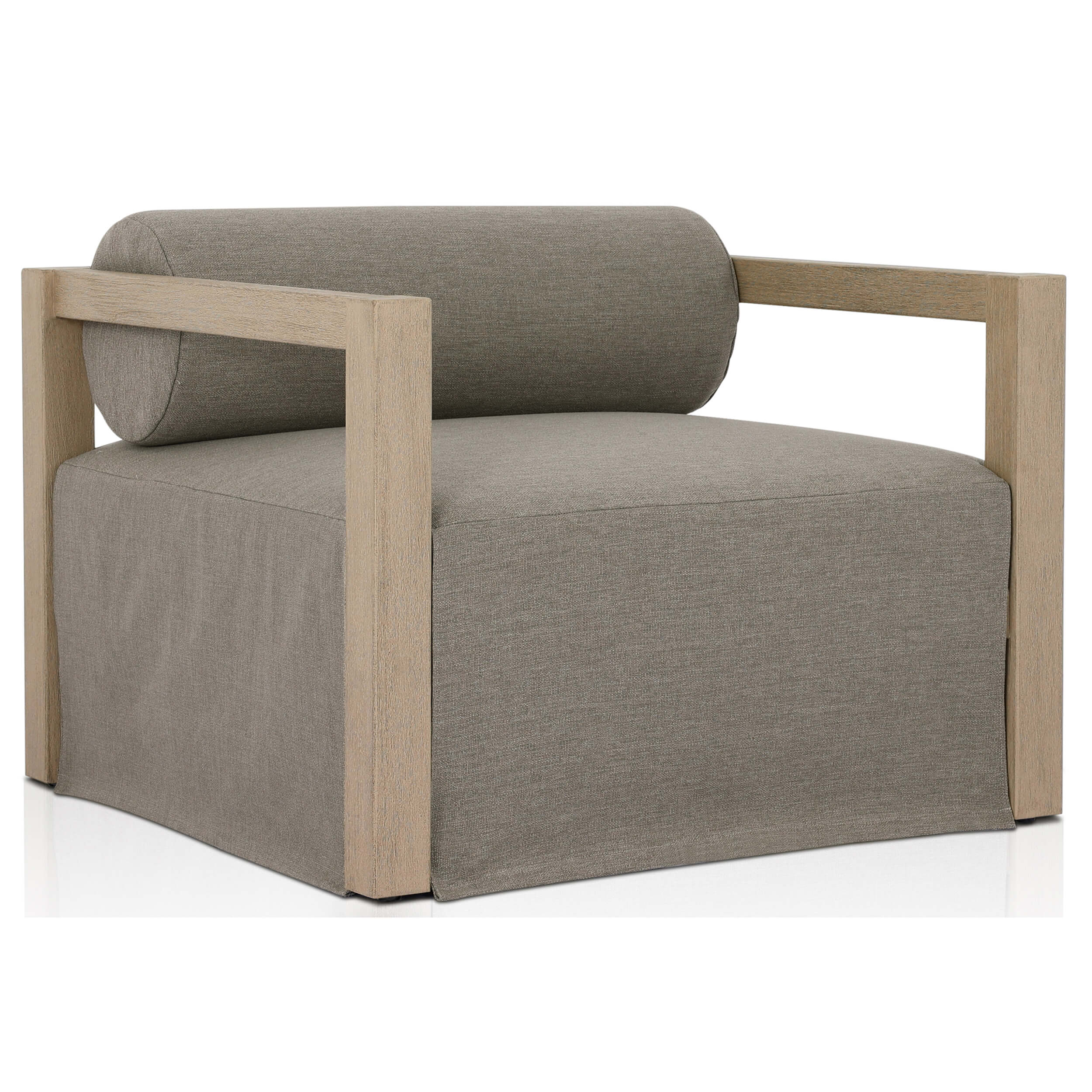 Laskin Outdoor Chair, Alessi Fawn/Washed Brown by Four Hands