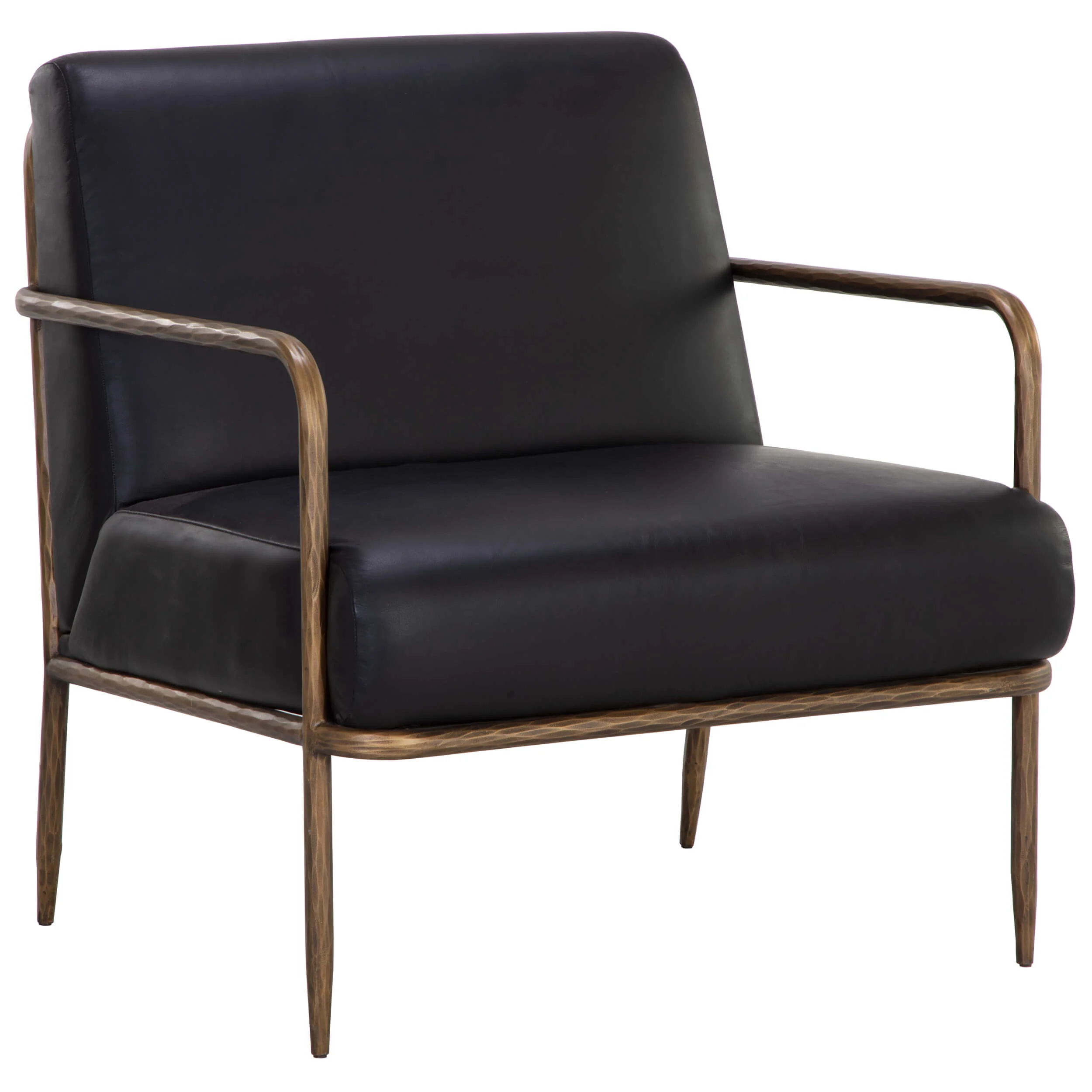 Lathan Leather Chair by Sunpan - Image 2