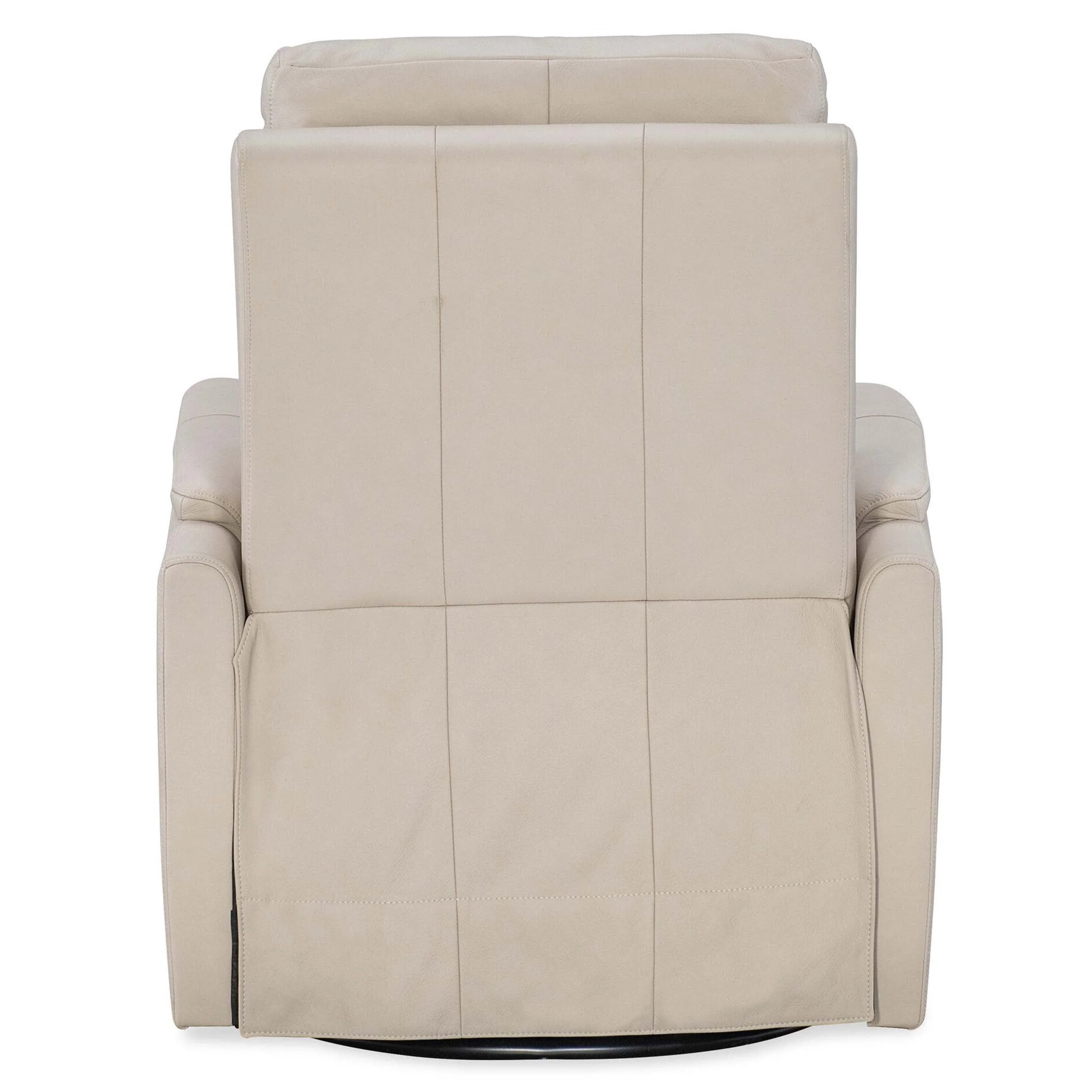Latitudes Leather Power Swivel Recliner, Trinity Ivory - Image 4