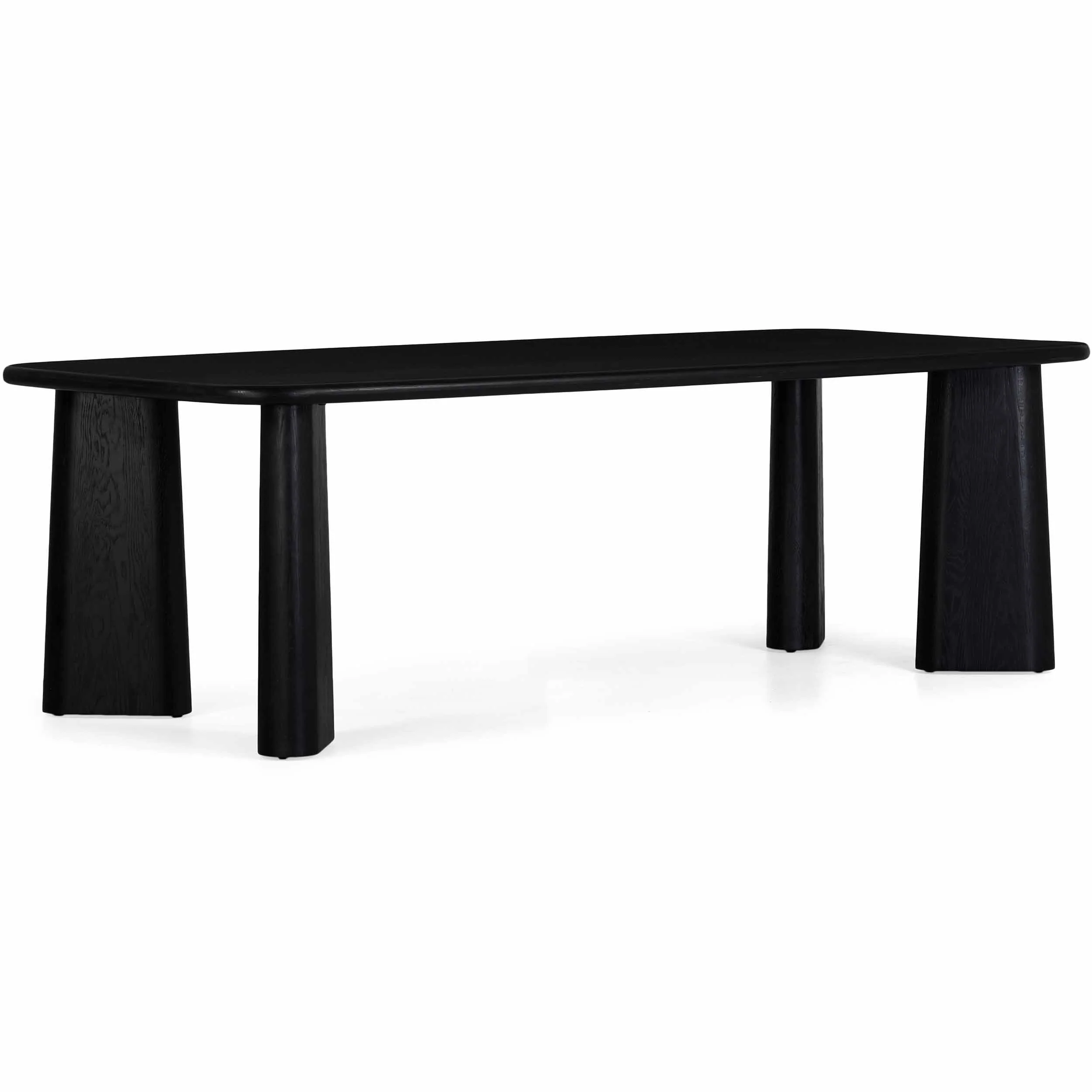 Laurel Dining Table, Charcoal - Image 4