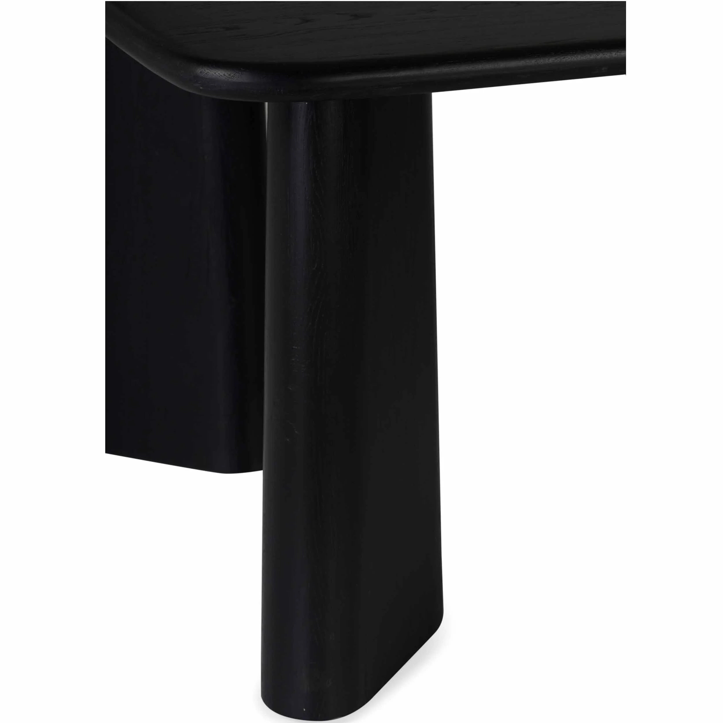 Laurel Dining Table, Charcoal - Image 6