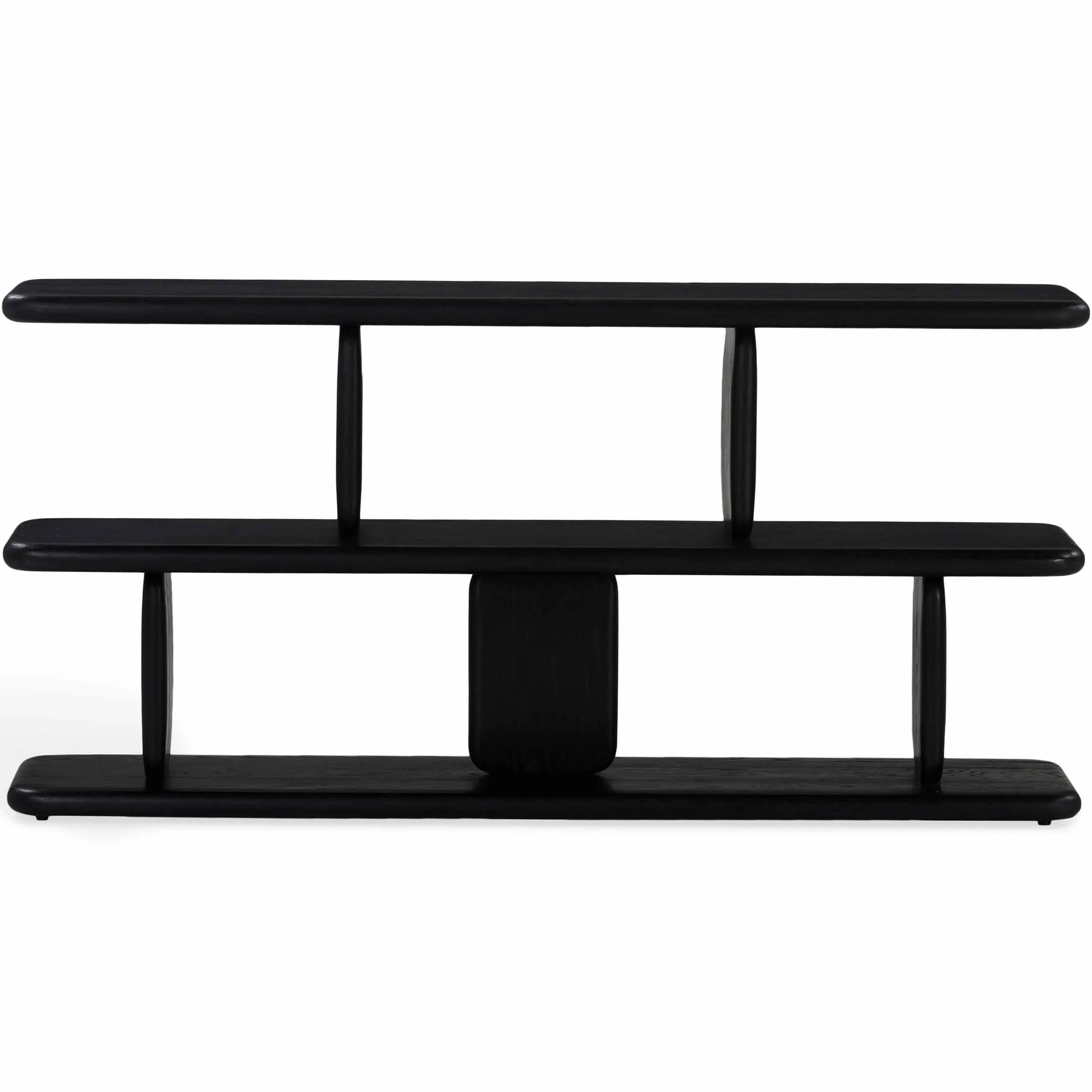 Laurel Low Shelving, Charcoal - Image 2