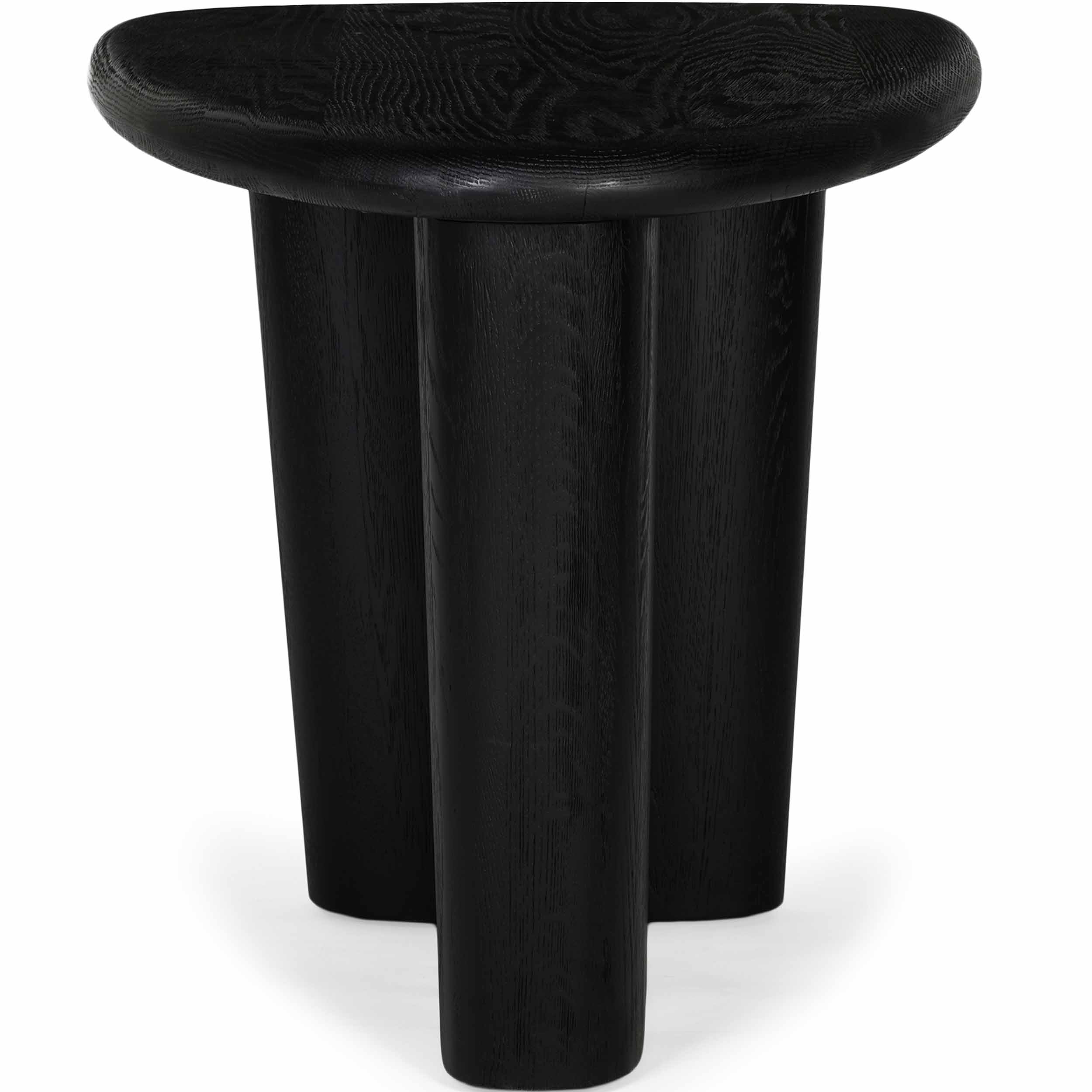 Laurel Side Table, Charcoal - Image 4