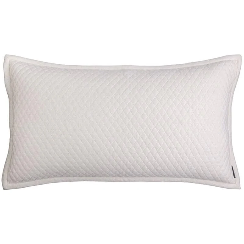 Laurie Diamond Quilted Sham, Ivory - Image 3
