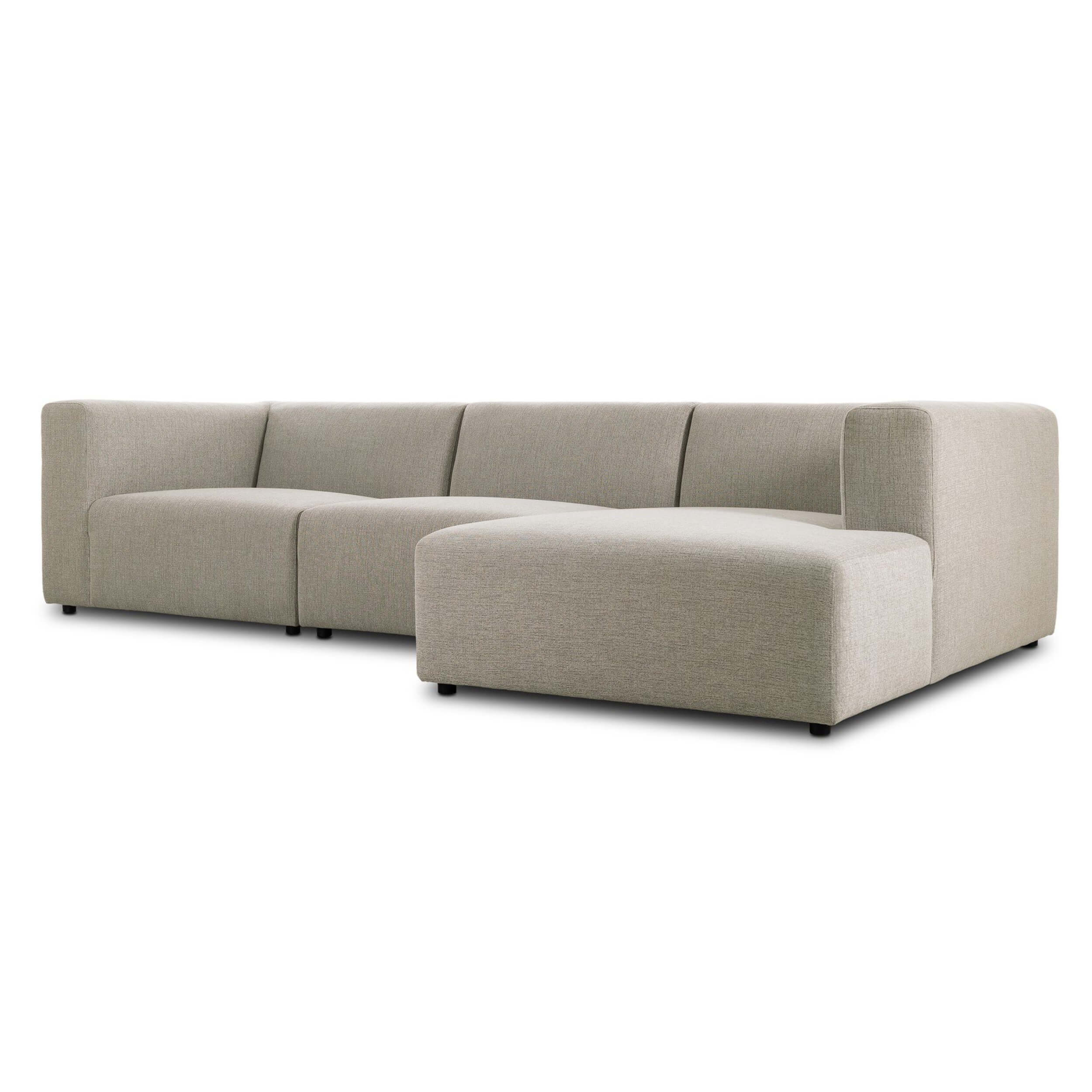 Lawndale 3 Piece Sectional, Napa Sandstone by Four Hands - Image 6
