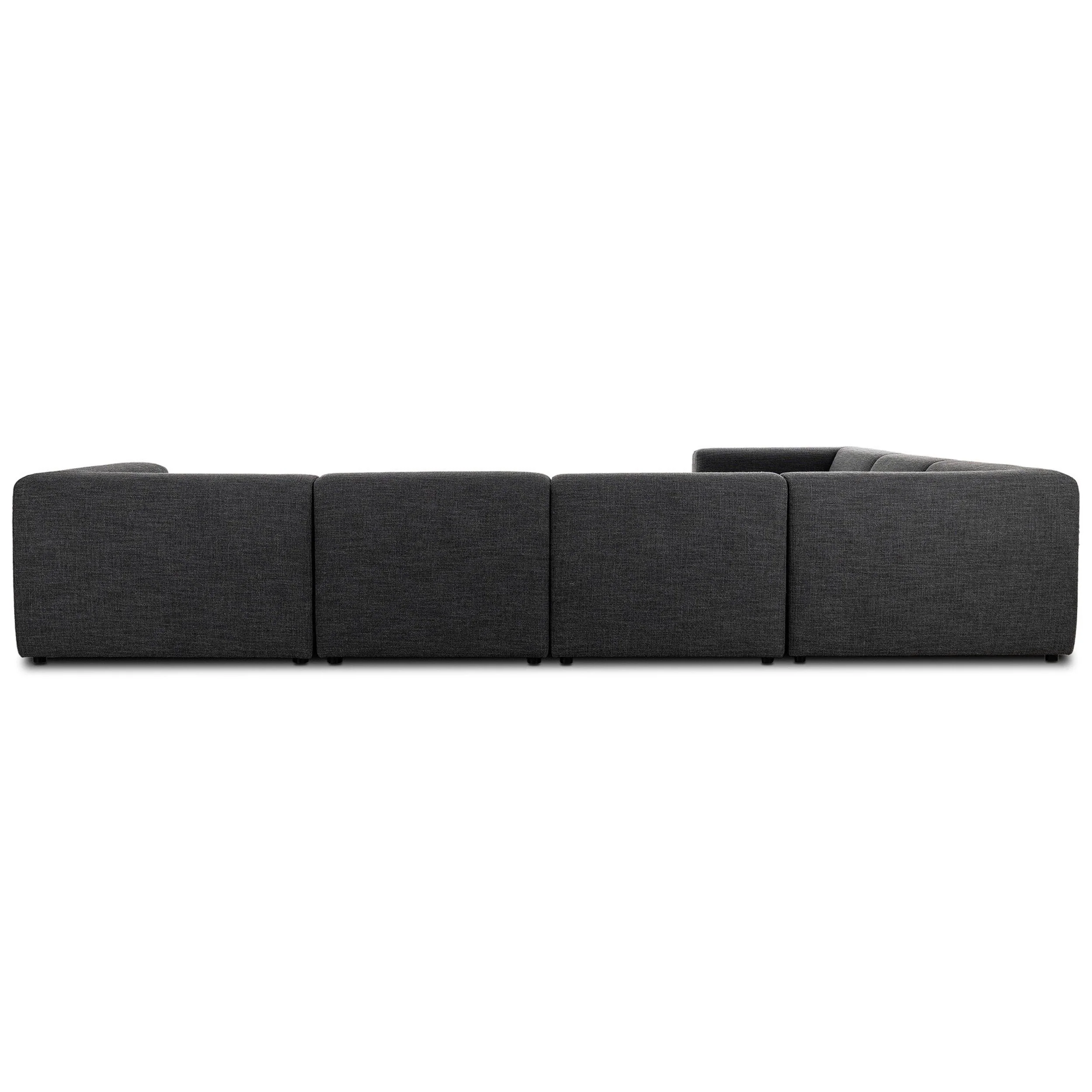Lawndale 6 Piece Sectional, Saxon Charcoal by Four Hands - Image 10