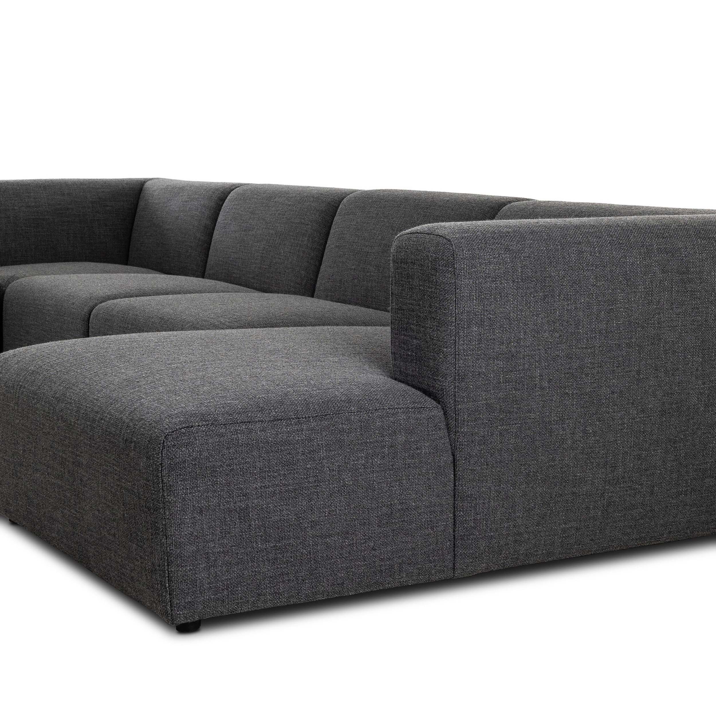 Lawndale 6 Piece Sectional, Saxon Charcoal by Four Hands - Image 12