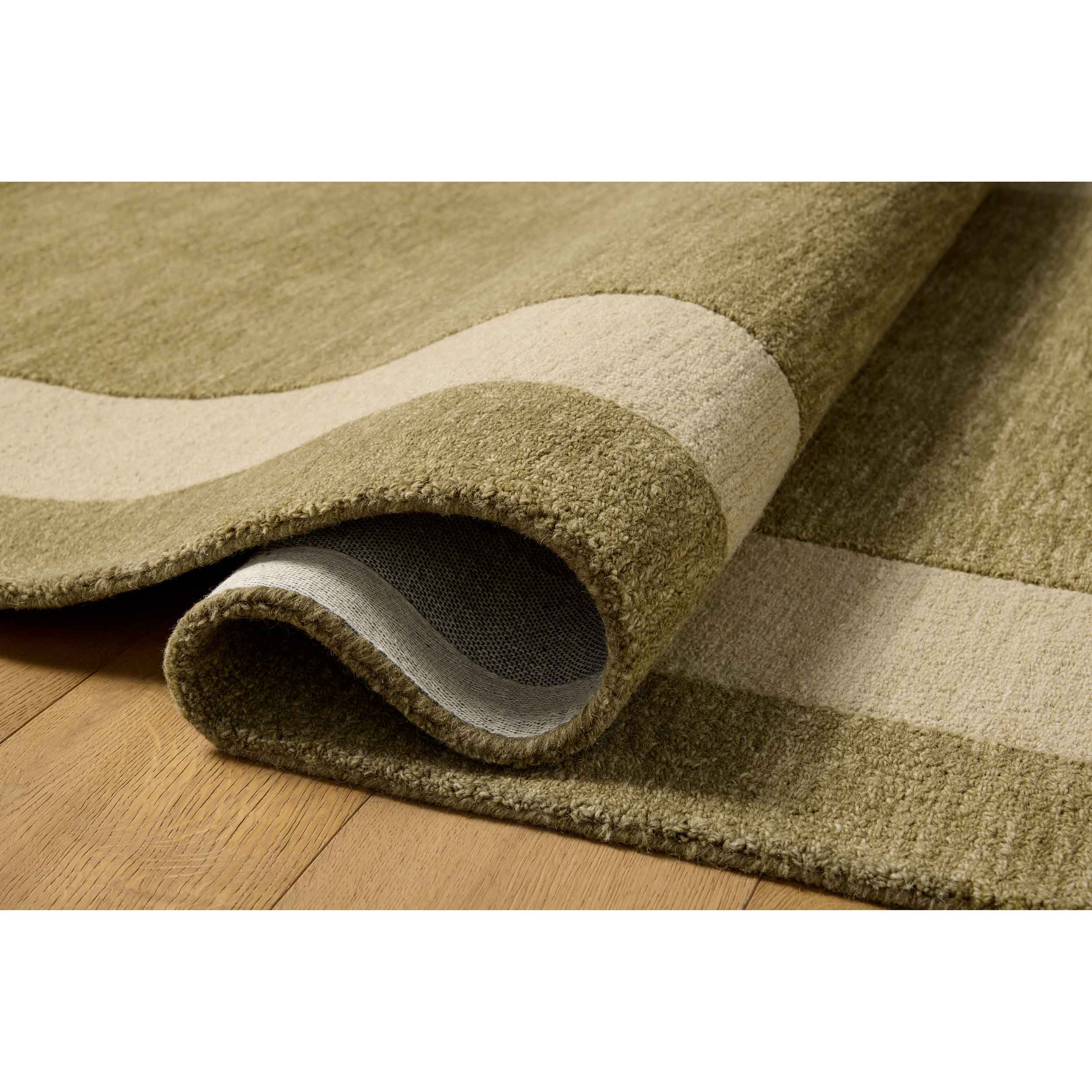 Leanne Ford × Loloi Rug Craven CVN-01, Light Olive/Oatmeal - Image 5