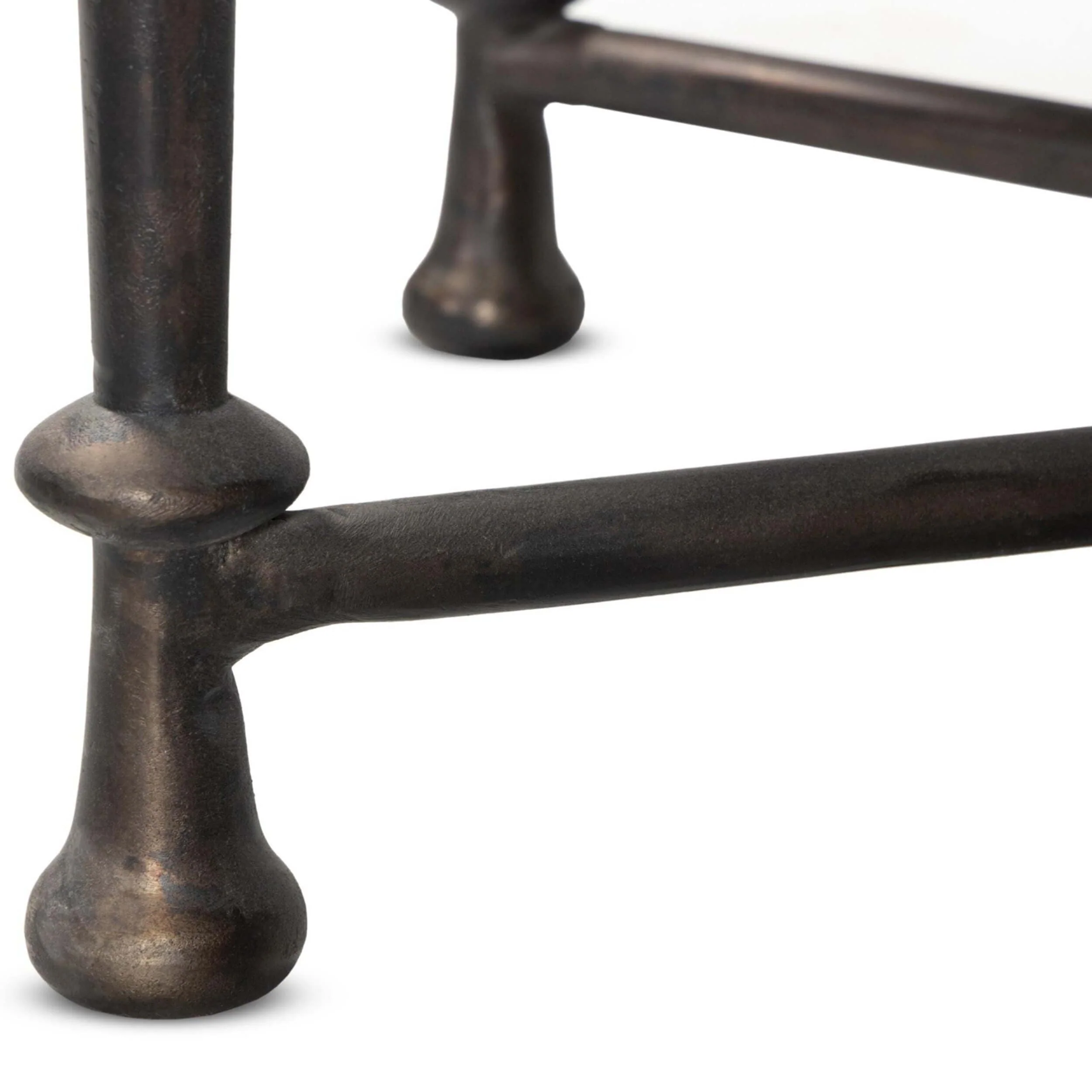 Leblanc Outdoor Coffee Table, Distressed Bronze by Amber Lewis x Four Hands - Image 5