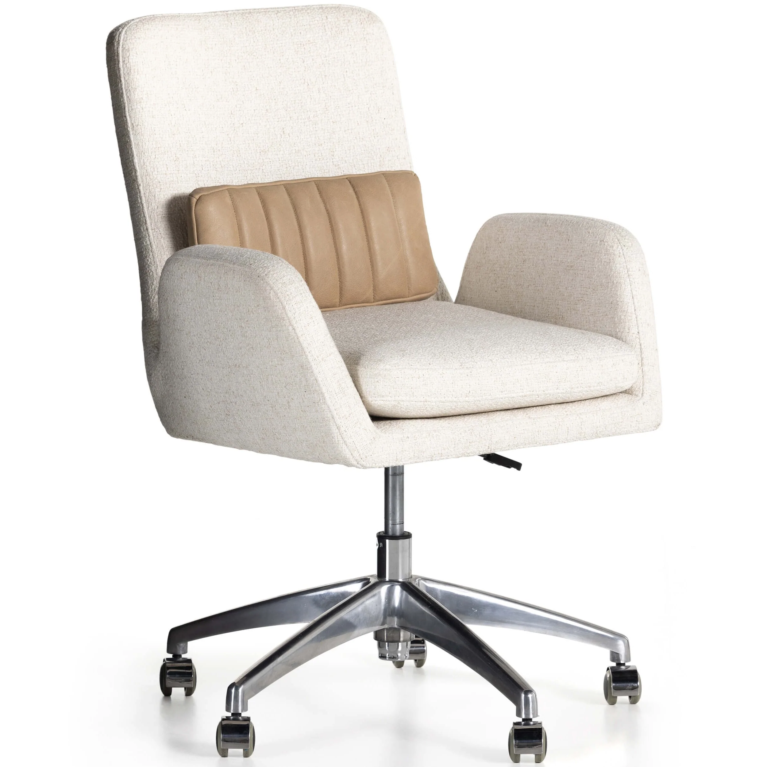 Leda Desk Chair, Omari Natural by Four Hands