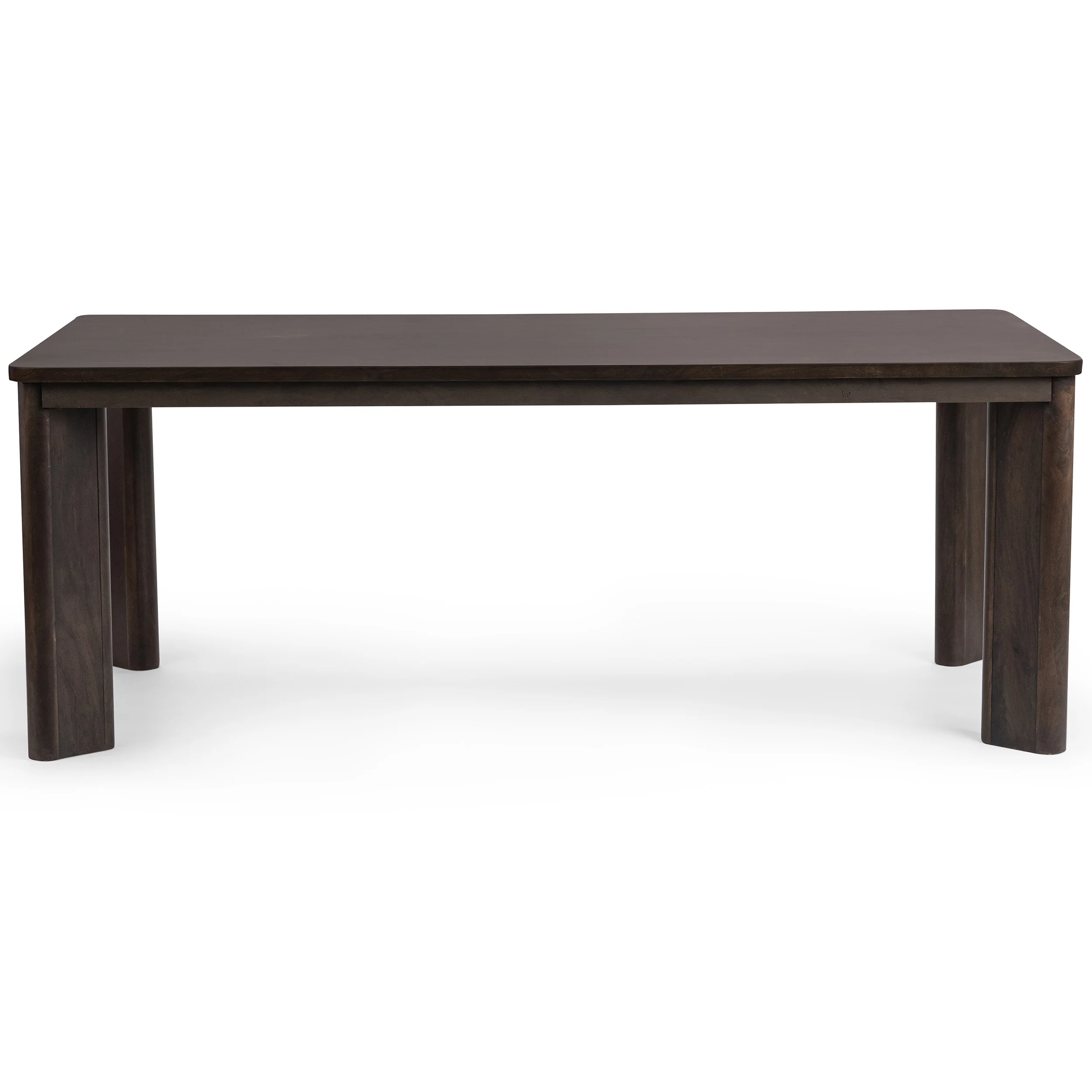 Ledro Dining Table, Dark Brown - Image 2