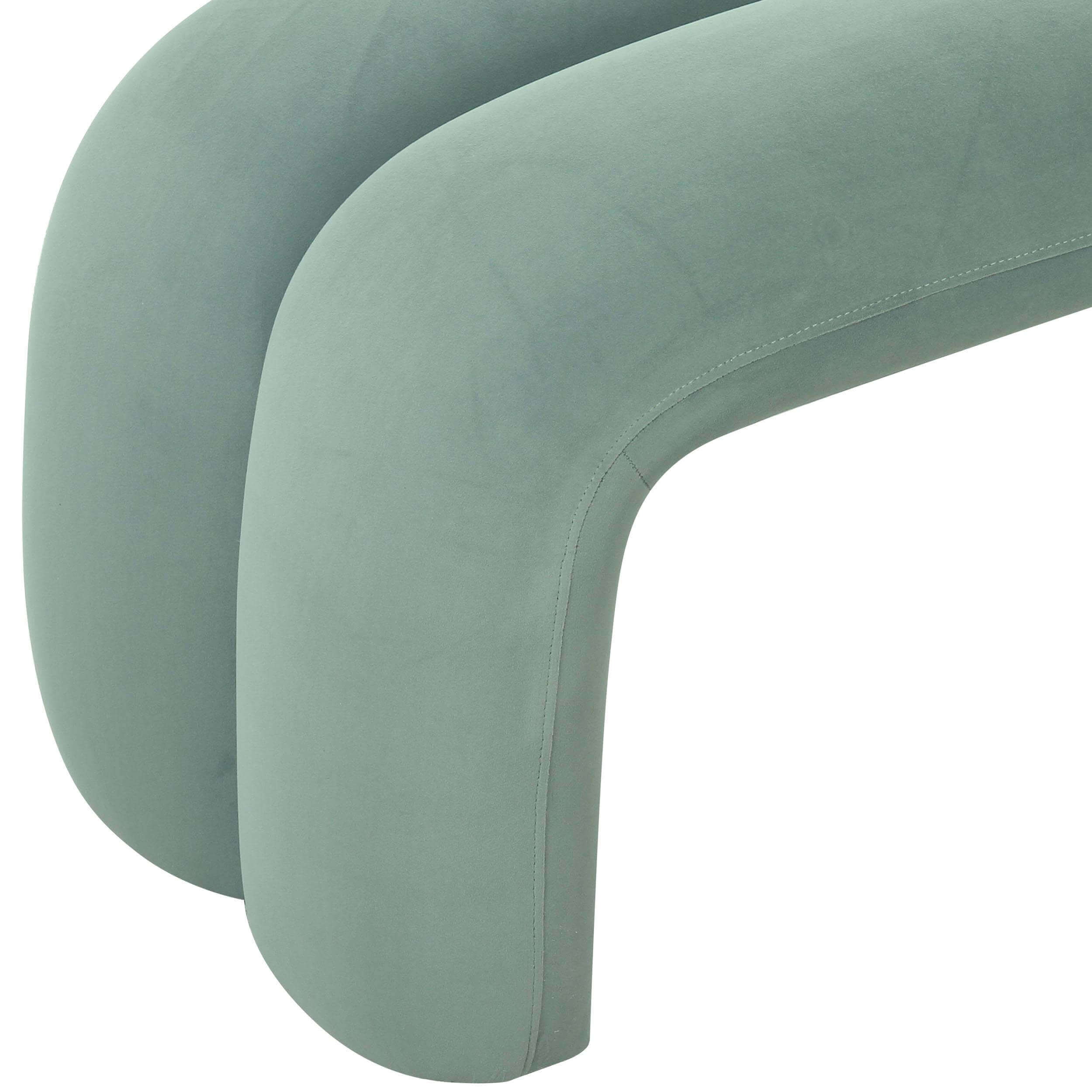 Leigh Channeled Bench, Green - Image 4