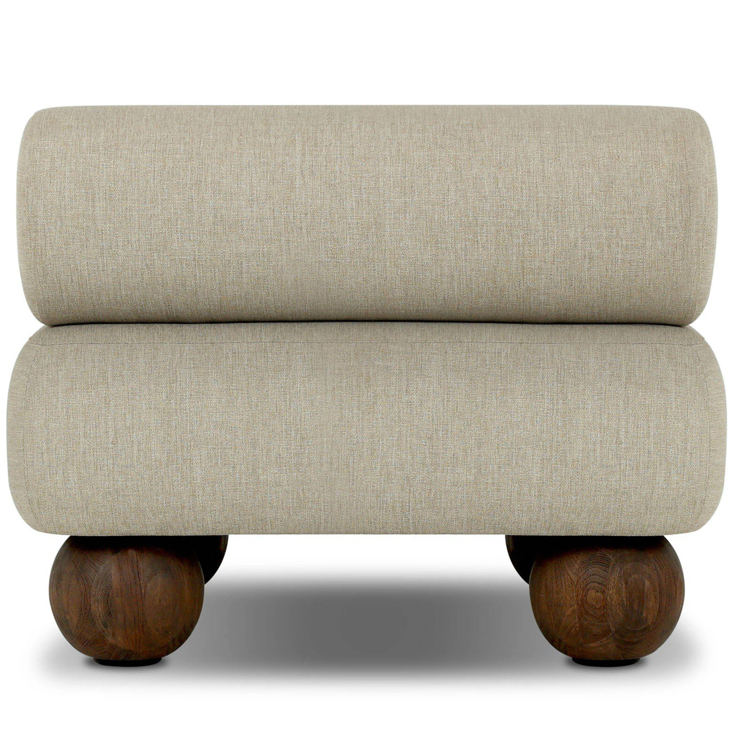 Leilani Outdoor Chair, Alessi Buff by Four Hands - Image 4