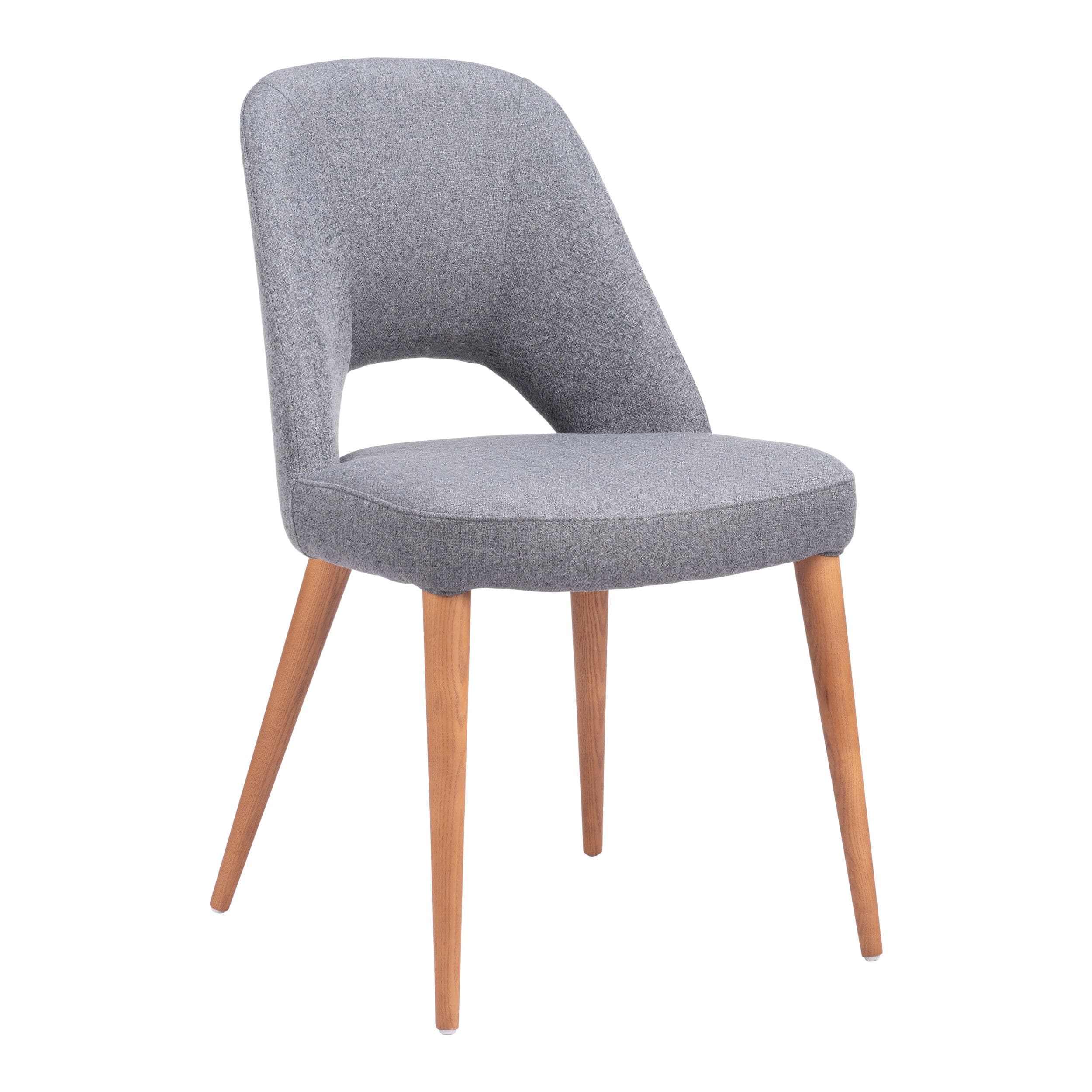 Leith Dining Chair, Gray, Set of 2